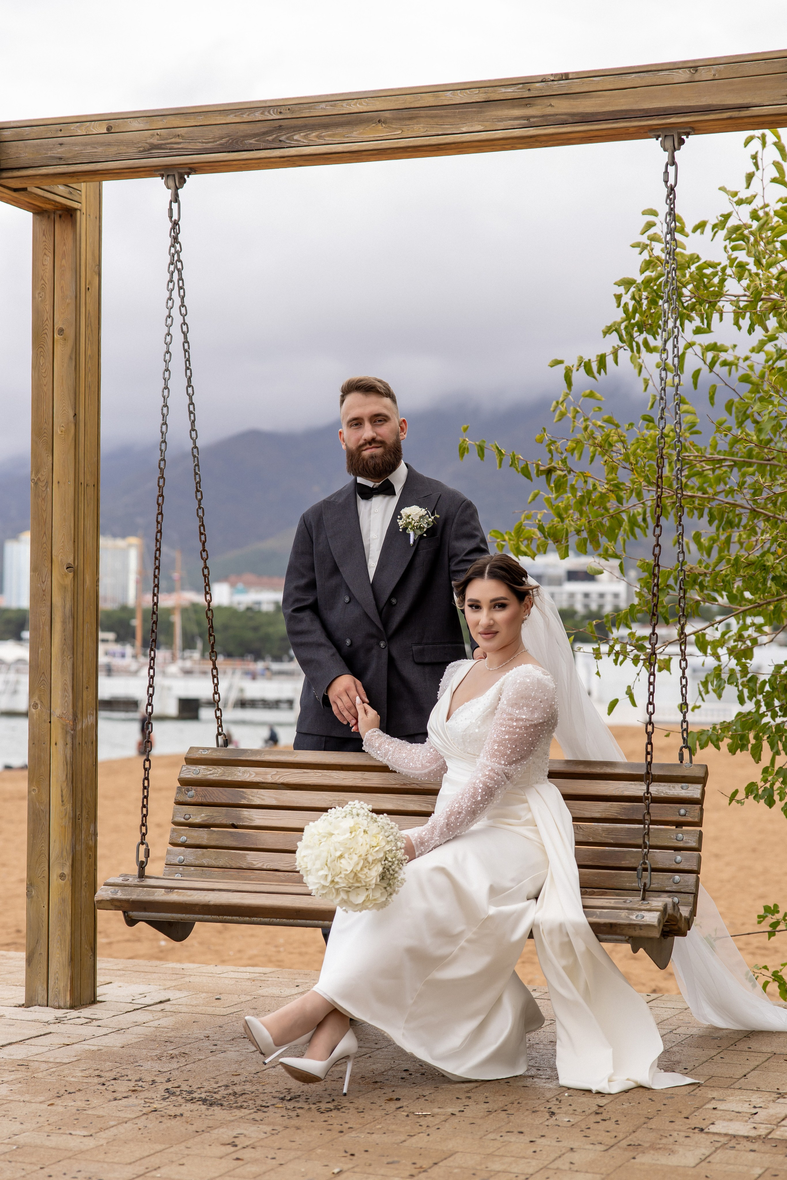 Иван и Настя 25.10.25. Семейный и свадебный фотограф в Геленджике Михаил Шматов