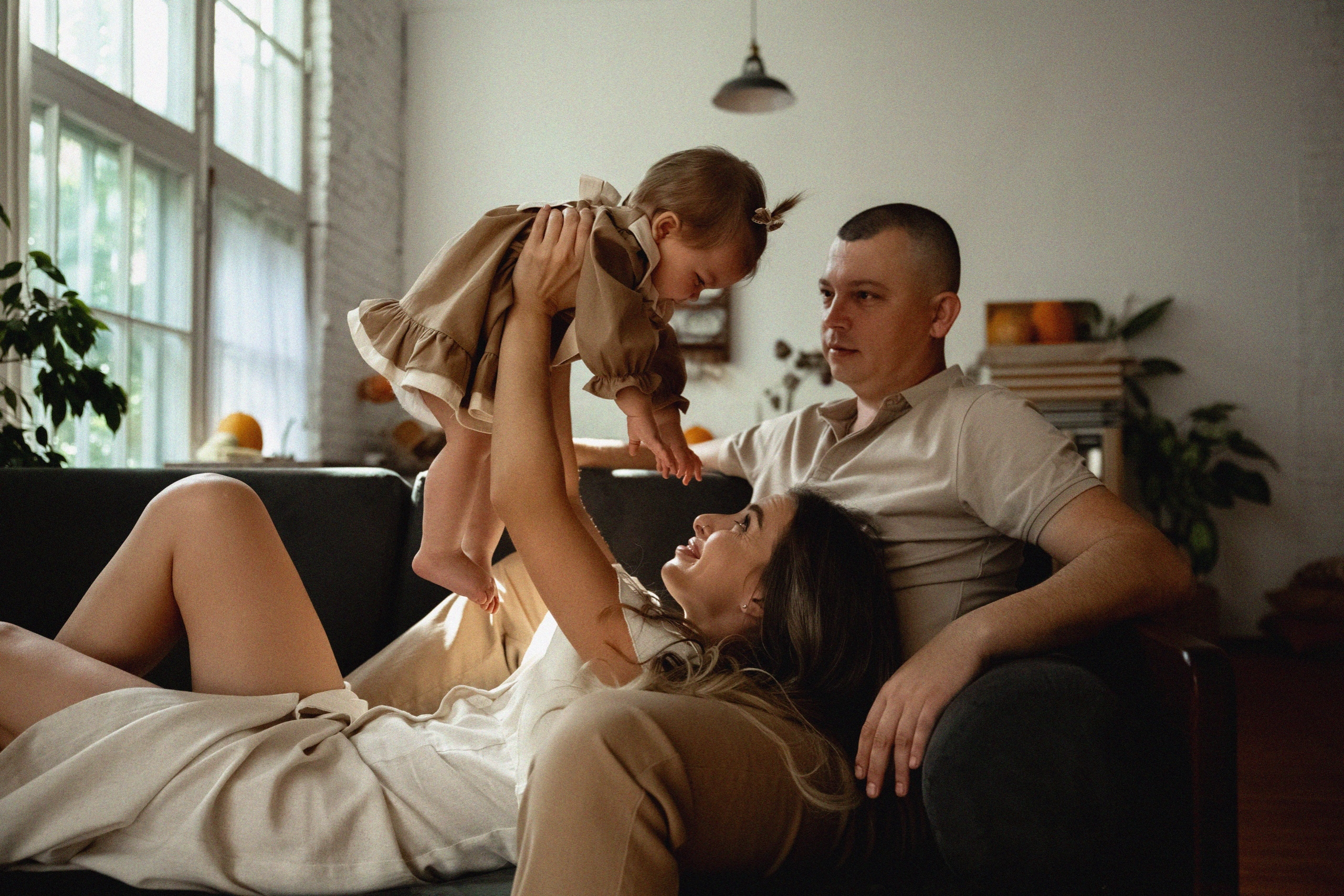 Максим, Алена, и Алиса. Фотограф Краснодар