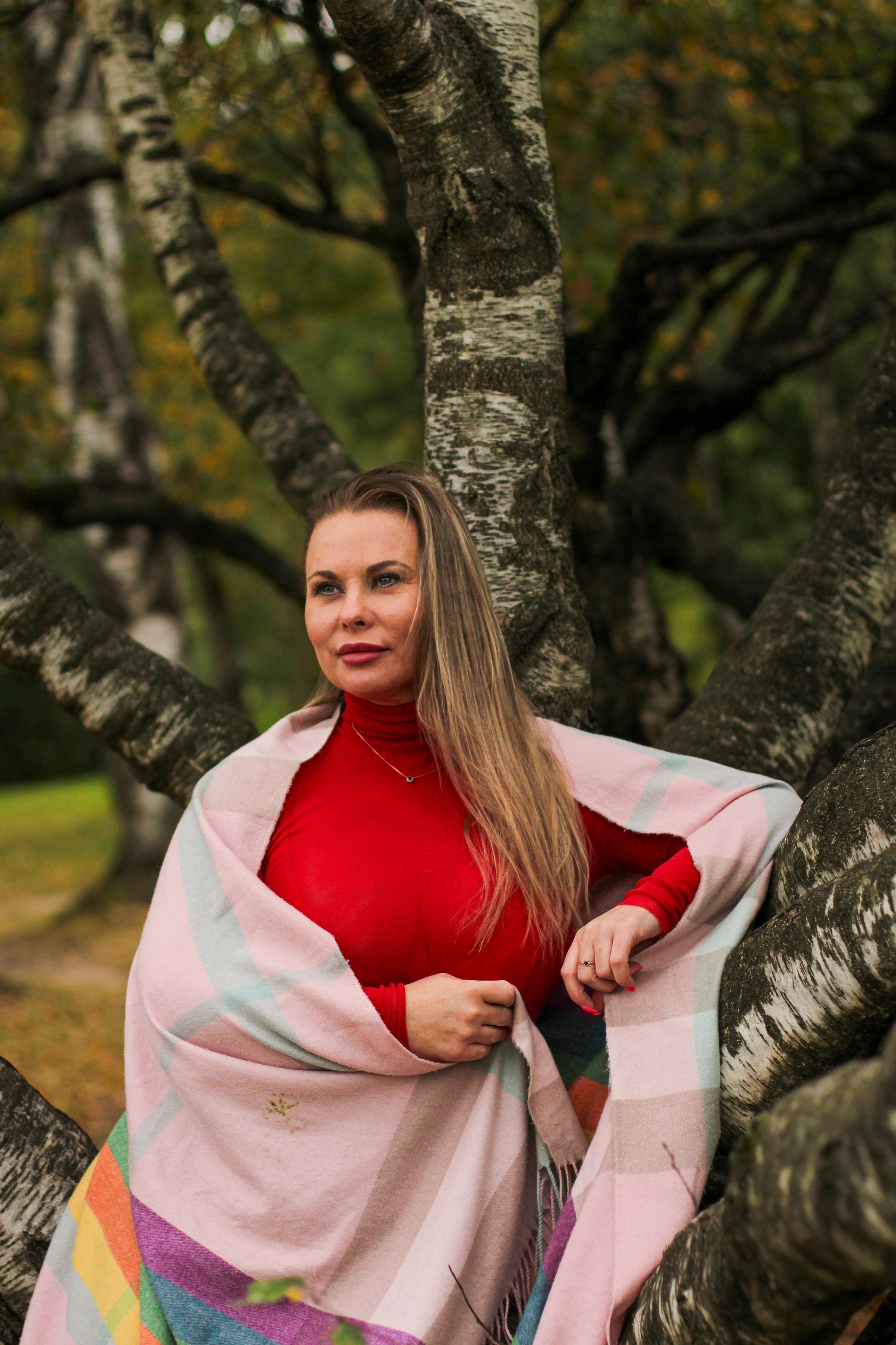 Мария на прогулке в Ботаническом саду. Ваш личный фотограф в Москве Мила