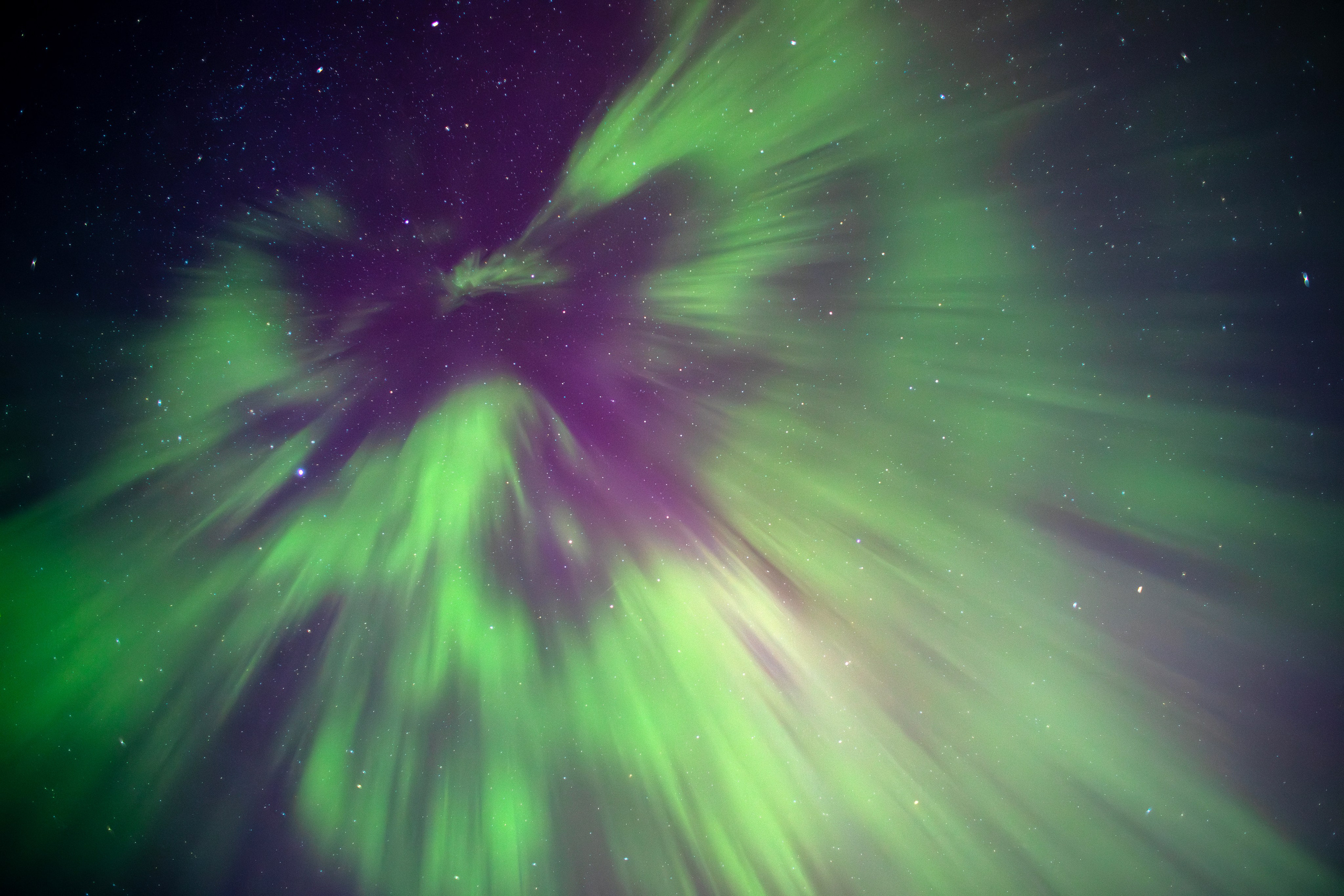 Северное сияние. Фотограф Татьяна Борисова