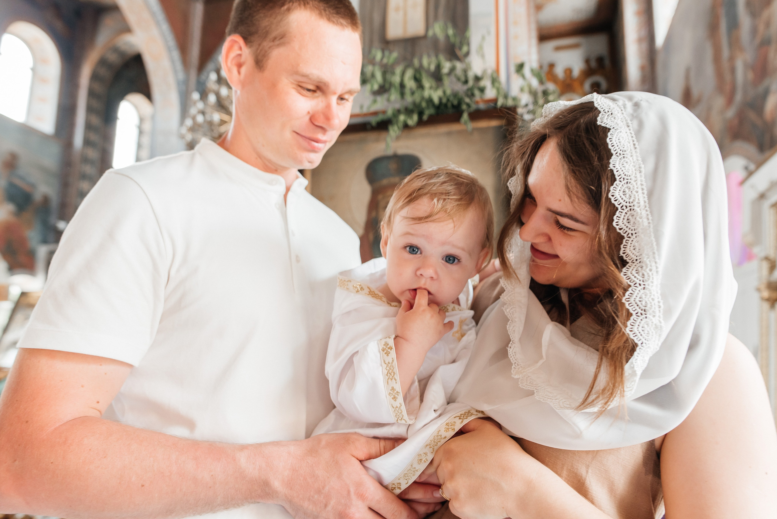 Крещение Ангелины. Детский и семейный фотограф выпускной альбом Приморско-Ахтарск