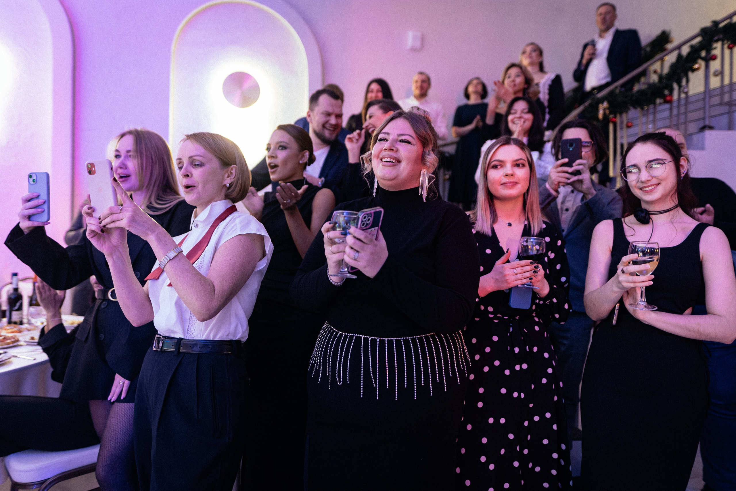 Новогодний корпоратив. Репортажный фотограф в Новосибирске. Алексей Гриценко