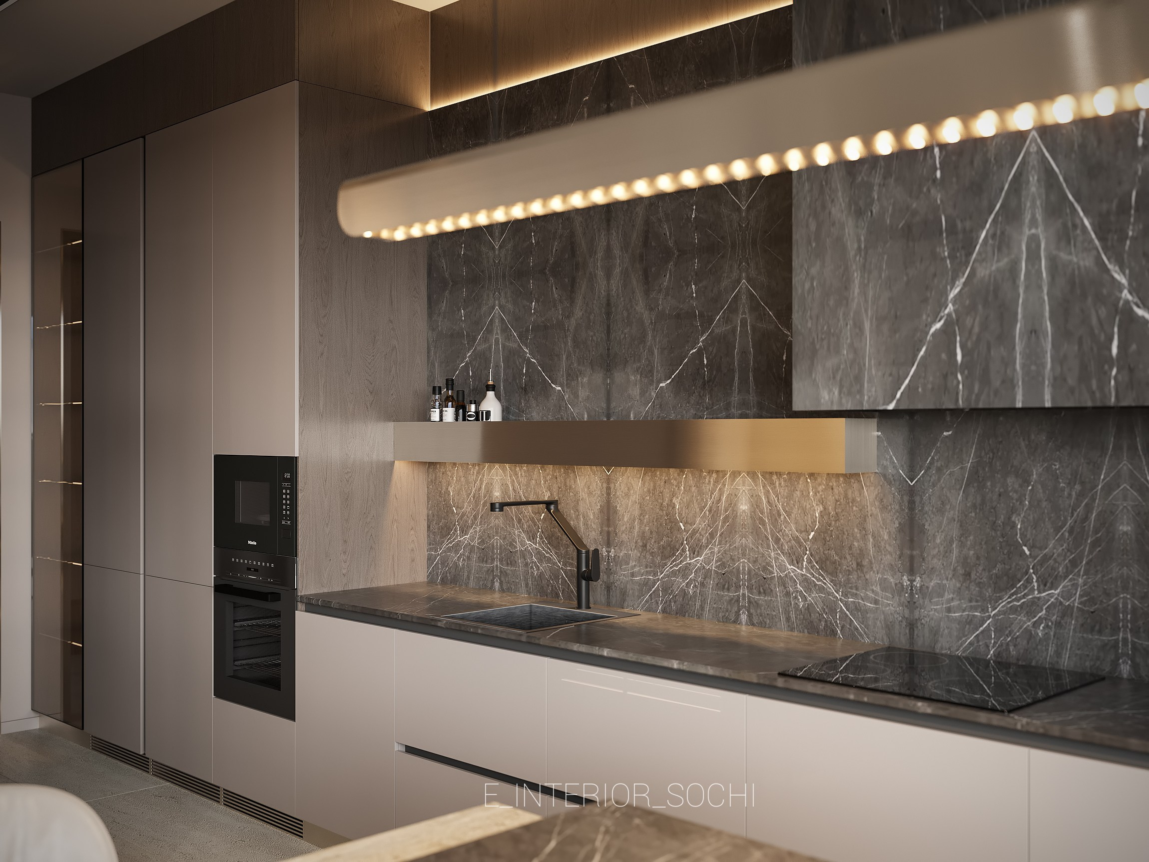 WINGSKY-STONEWOOD. Дизайн интерьера Евгения Тисленко