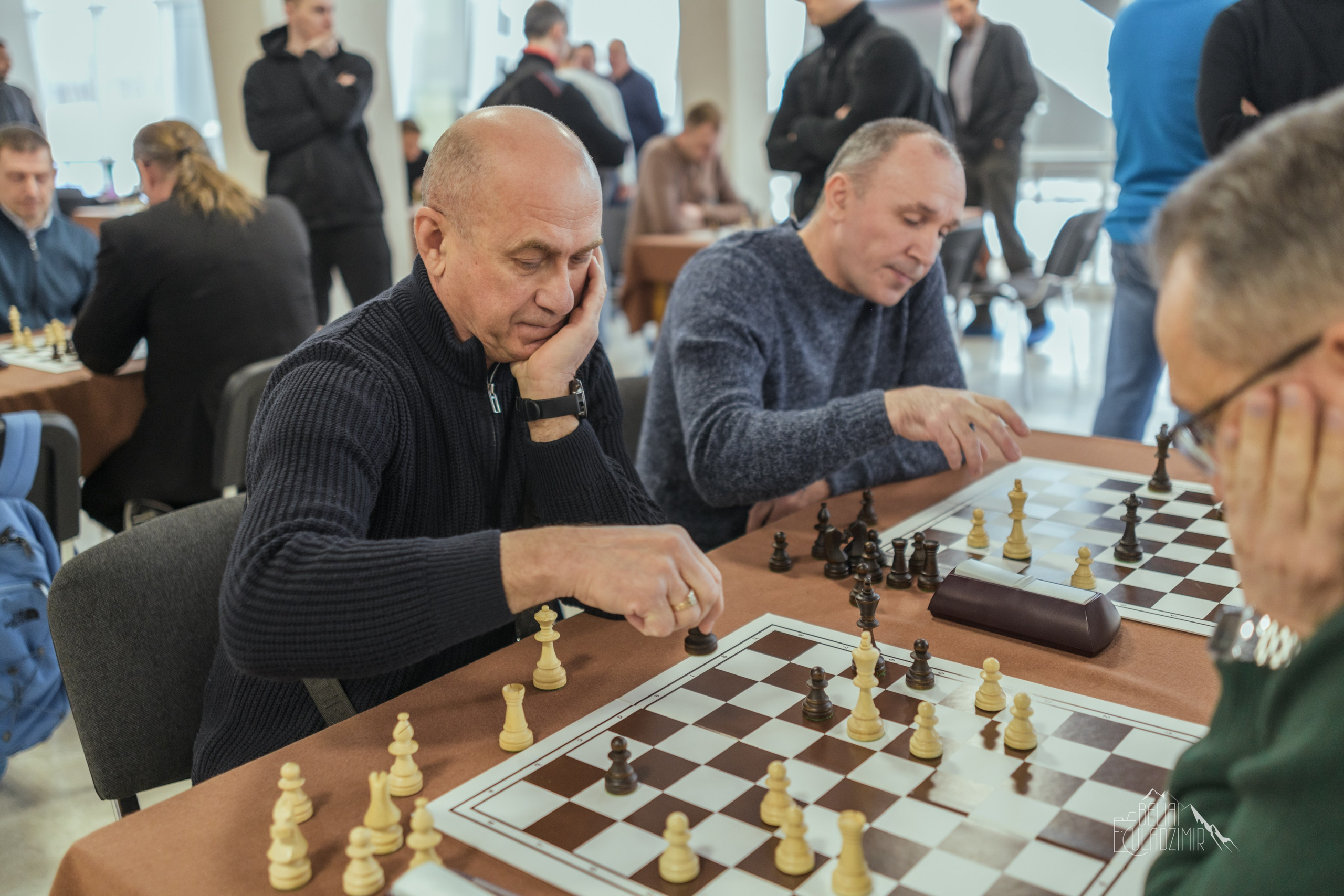 Шахматы на МНПЗ. Репортажный фотограф Владимир Беляй