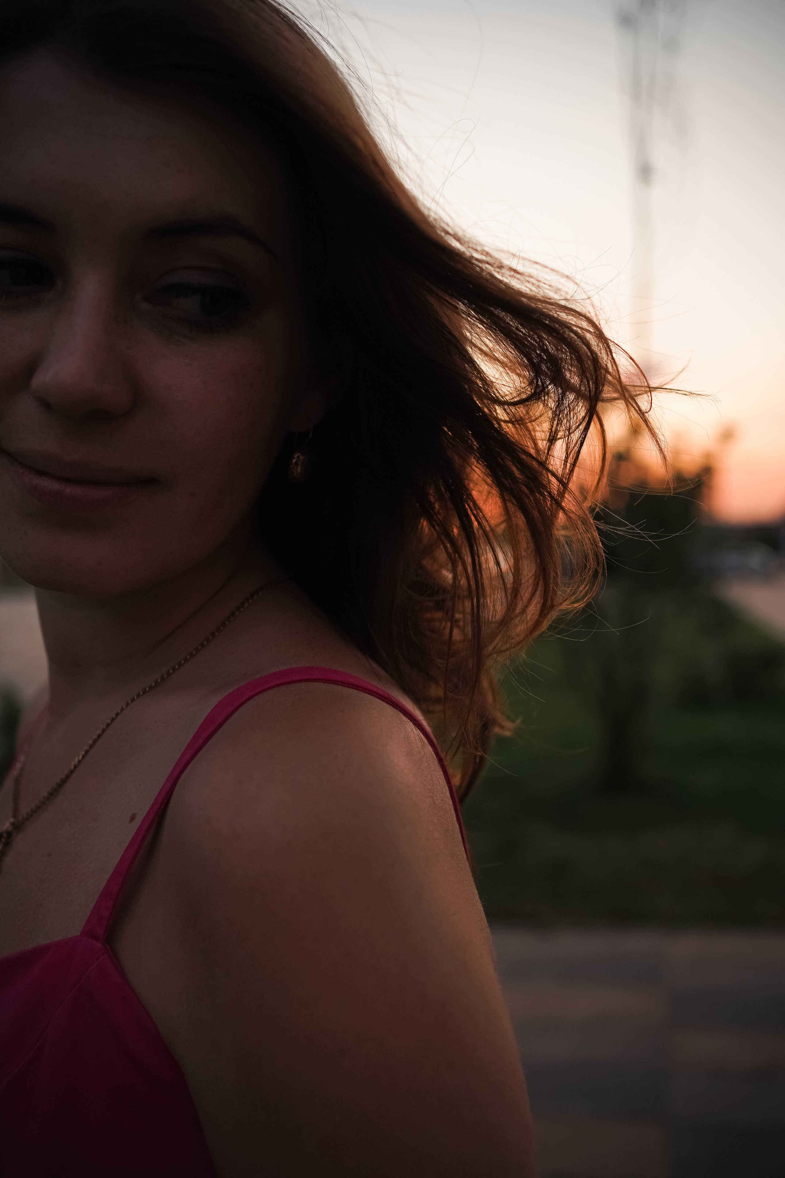 Закатная съемка с Ксюшей. Женский фотограф в Москве Кристина Чечина