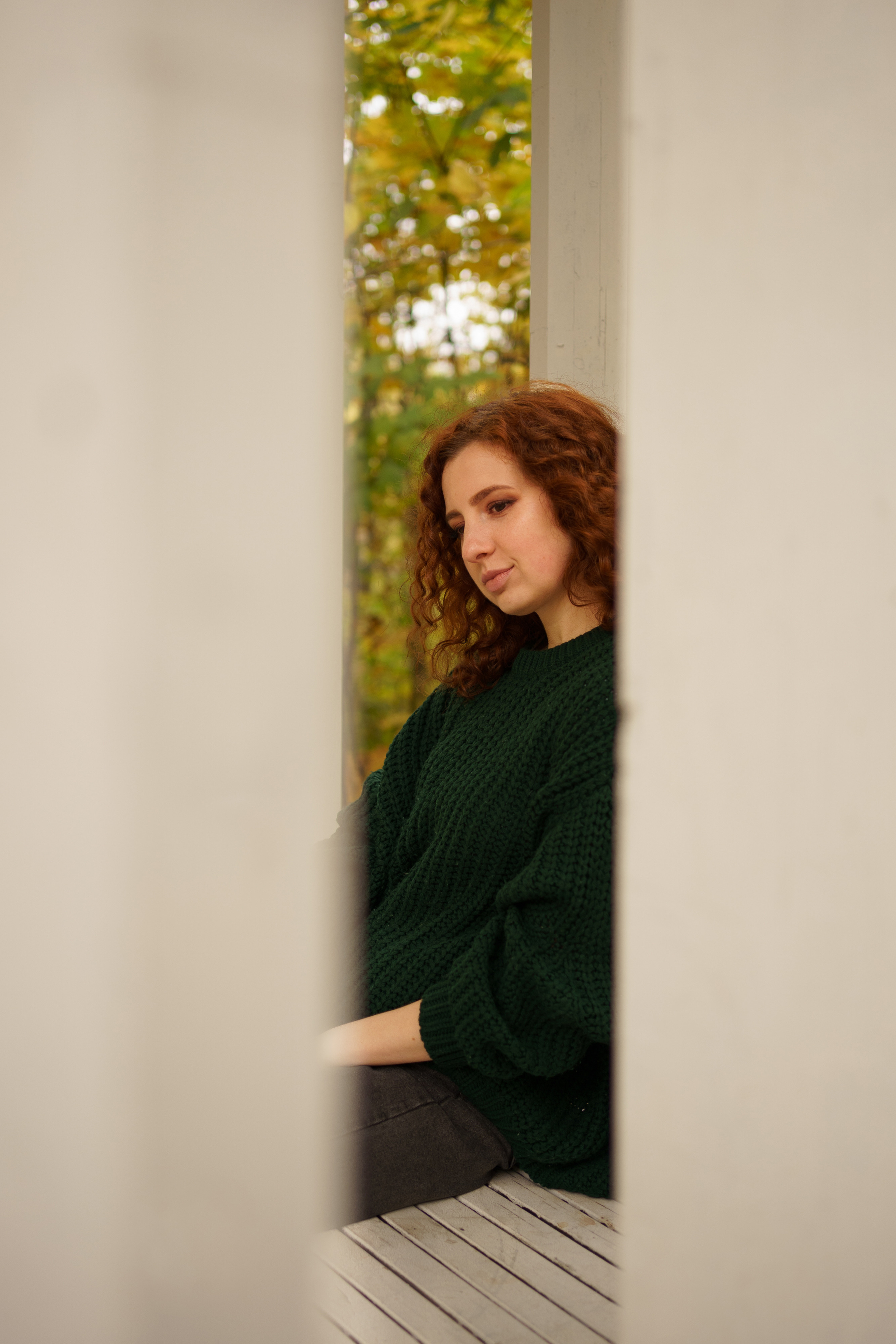 Осенняя прогулка с Александрой. Женский фотограф в Москве Кристина Чечина