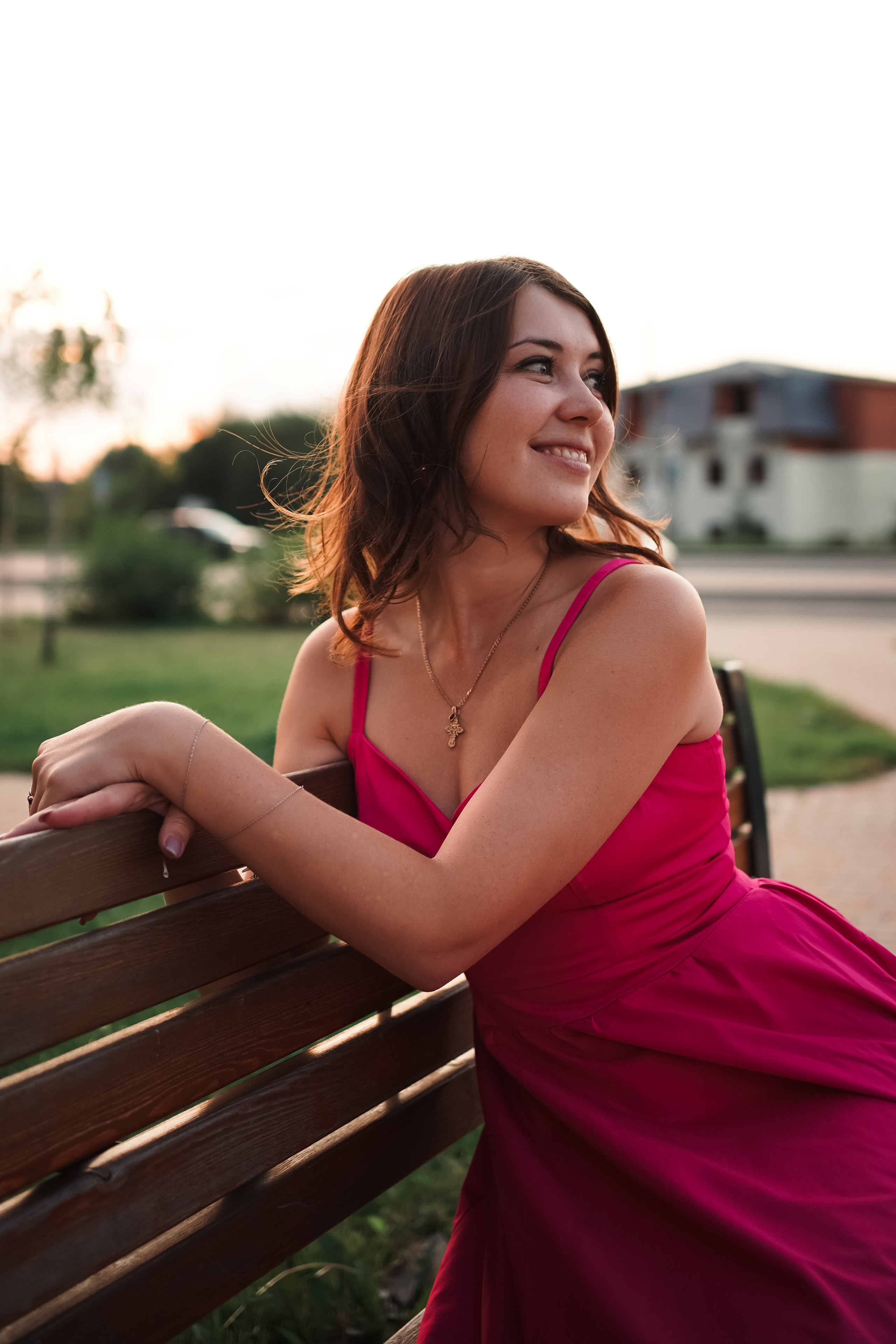 Закатная съемка с Ксюшей. Женский фотограф в Москве Кристина Чечина