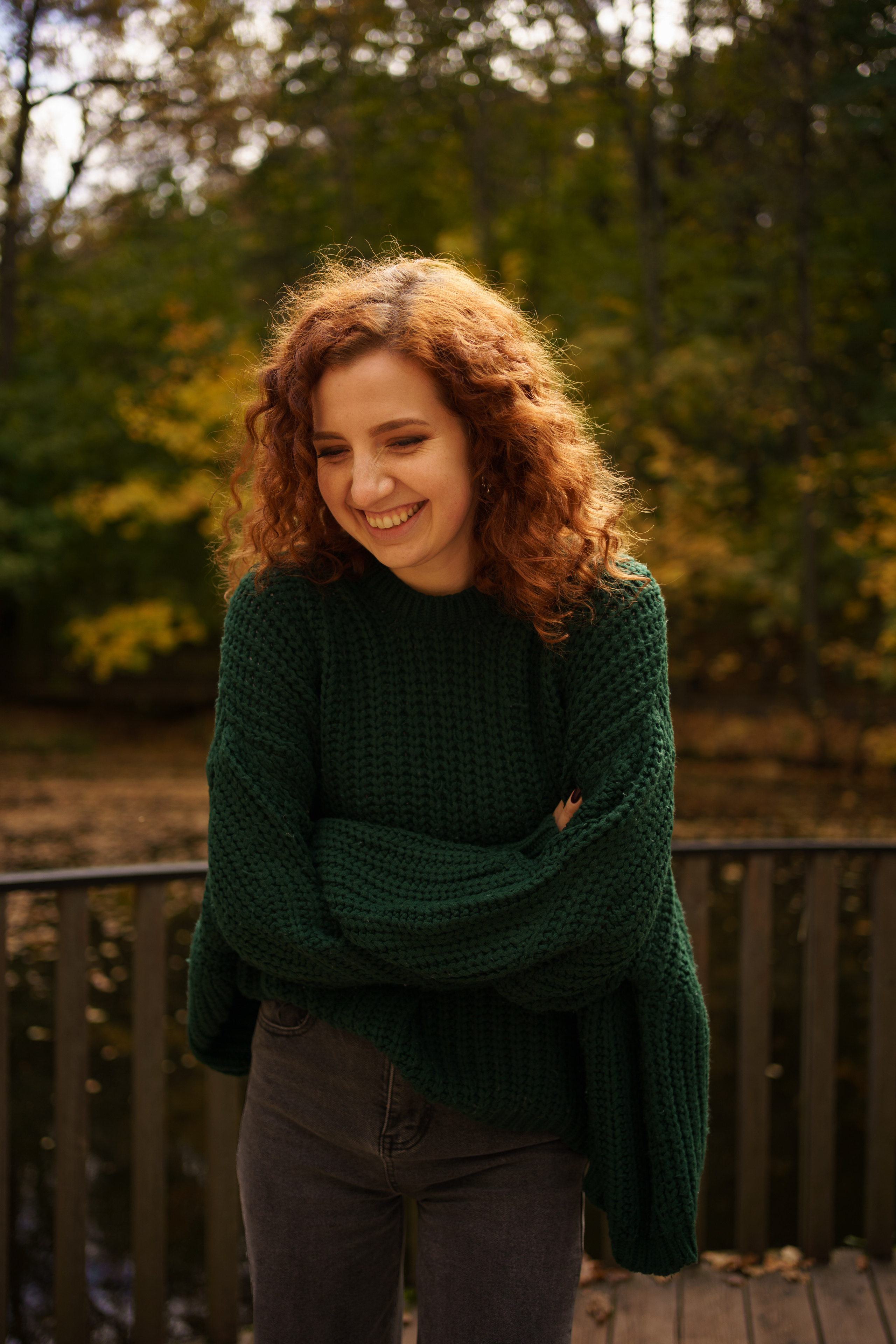 Осенняя прогулка с Александрой. Женский фотограф в Москве Кристина Чечина