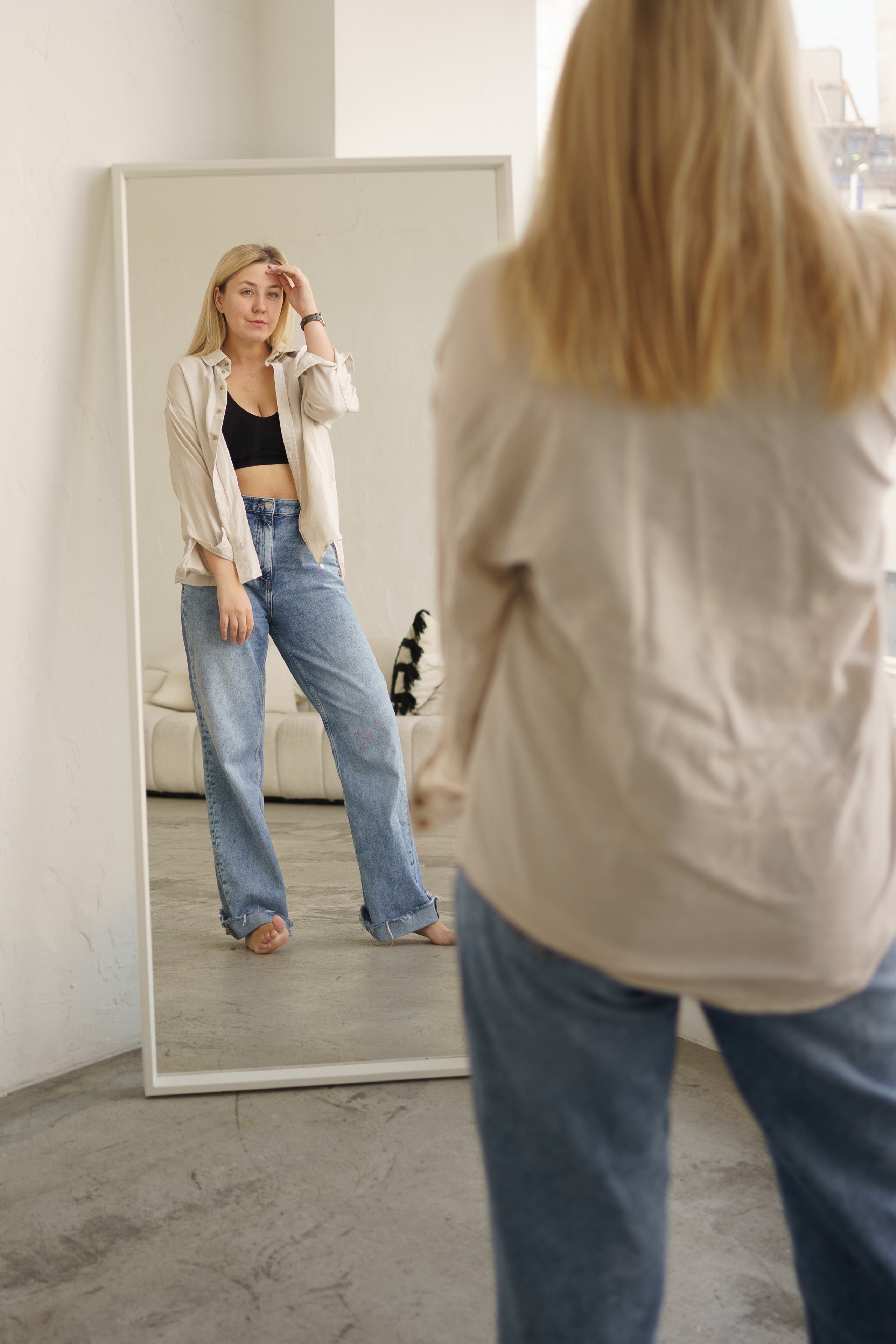 Студийная съемка для Оксаны. Женский фотограф в Москве Кристина Чечина