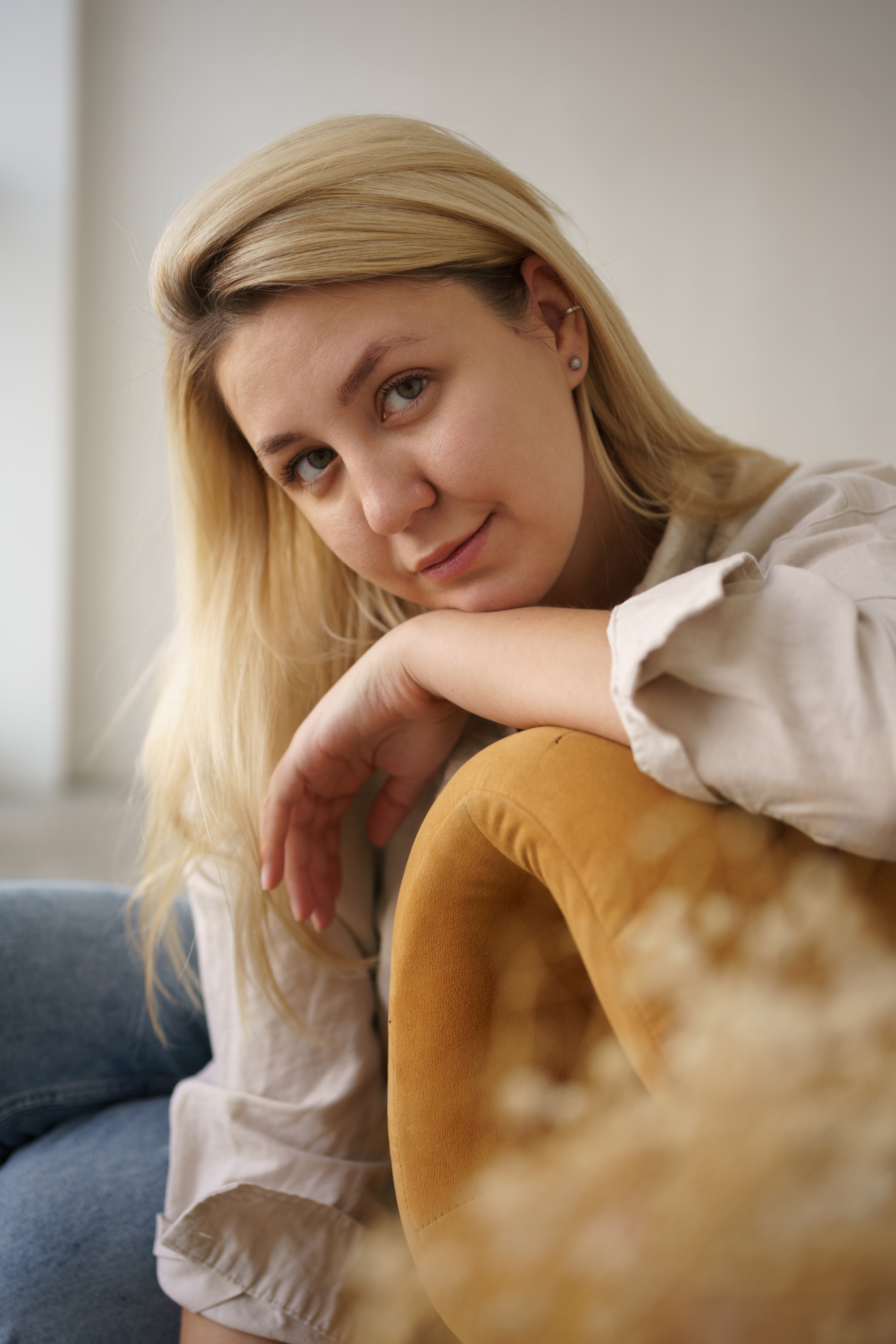 Студийная съемка для Оксаны. Женский фотограф в Москве Кристина Чечина