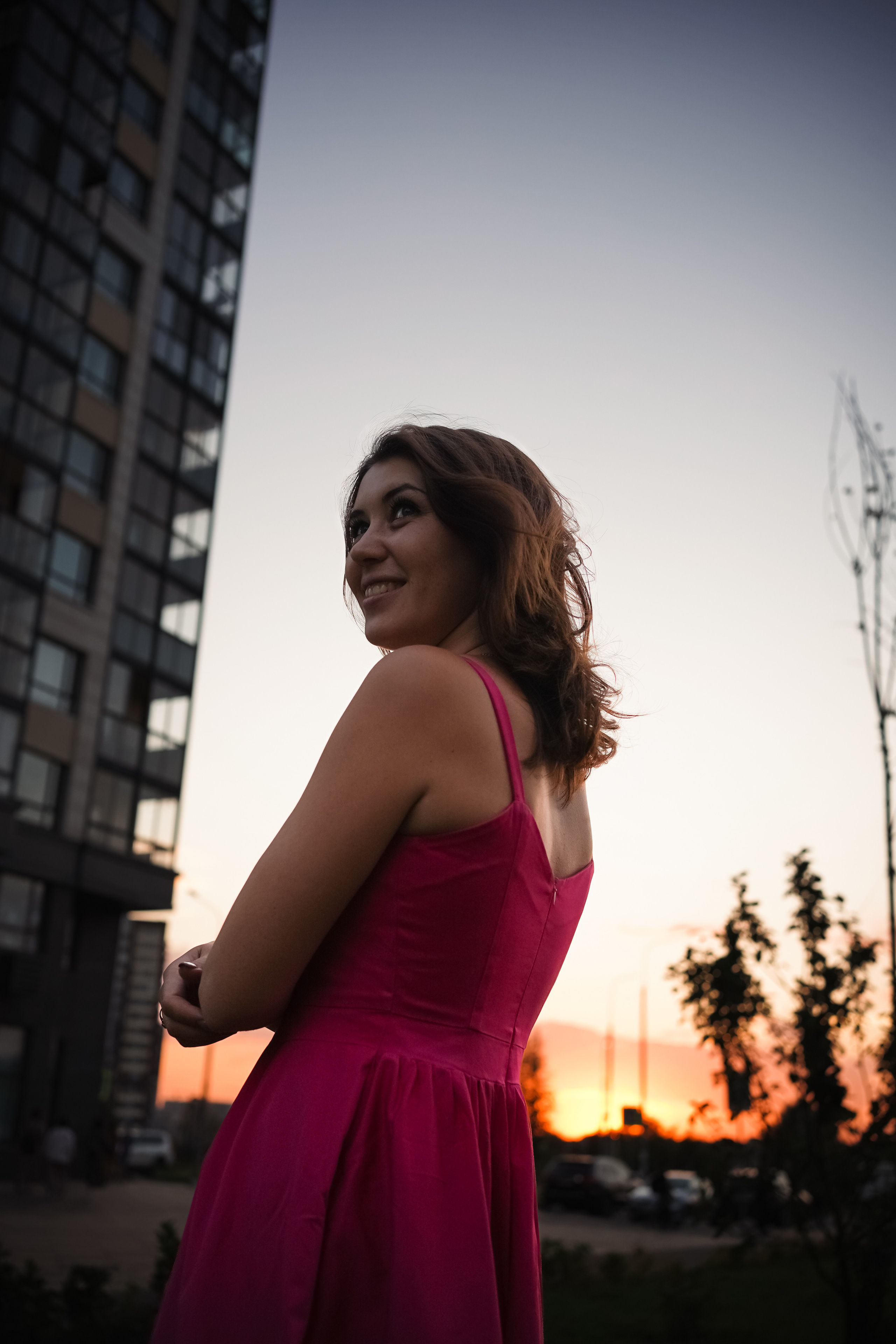 Закатная съемка с Ксюшей. Женский фотограф в Москве Кристина Чечина