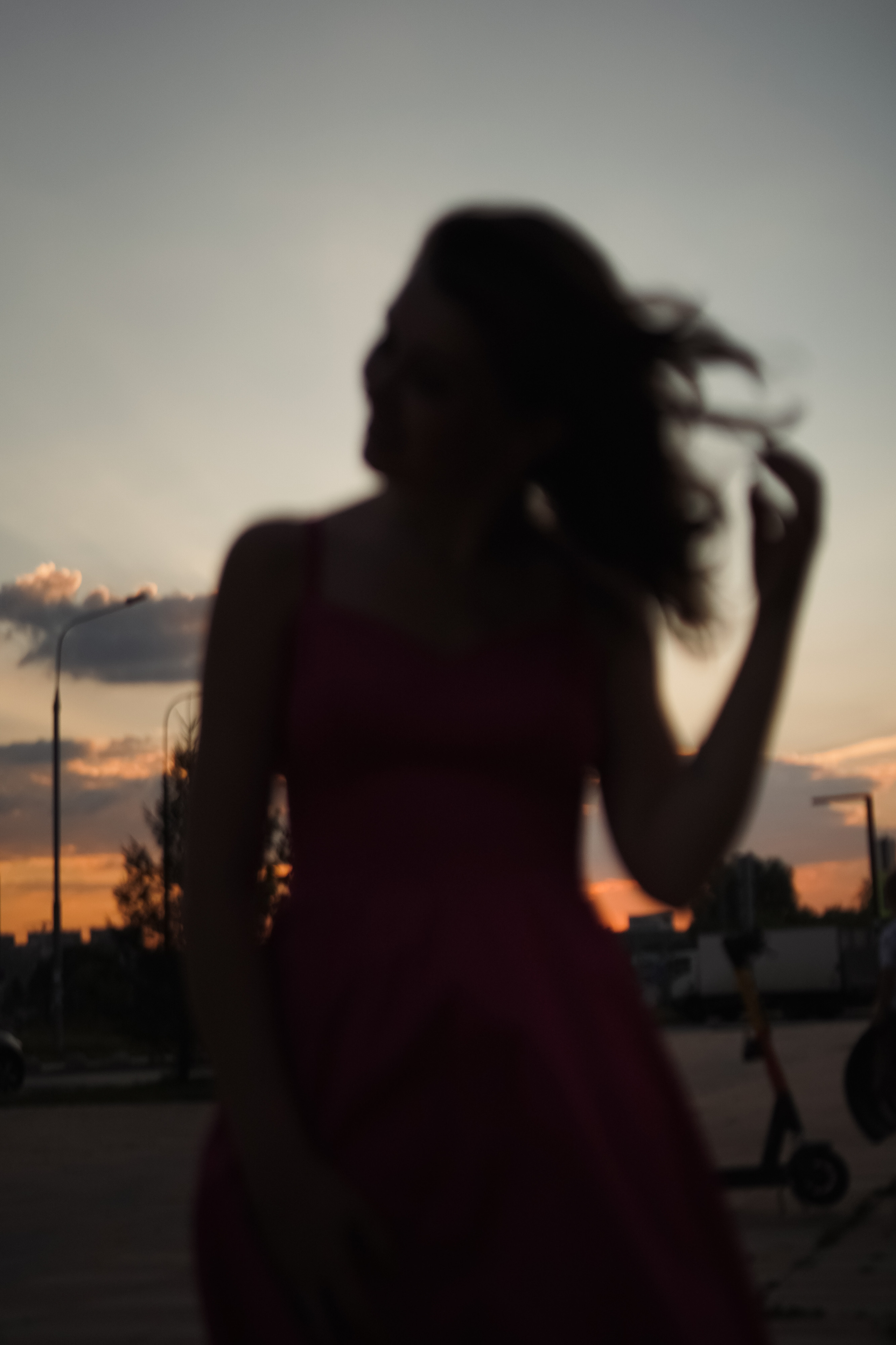 Закатная съемка с Ксюшей. Женский фотограф в Москве Кристина Чечина