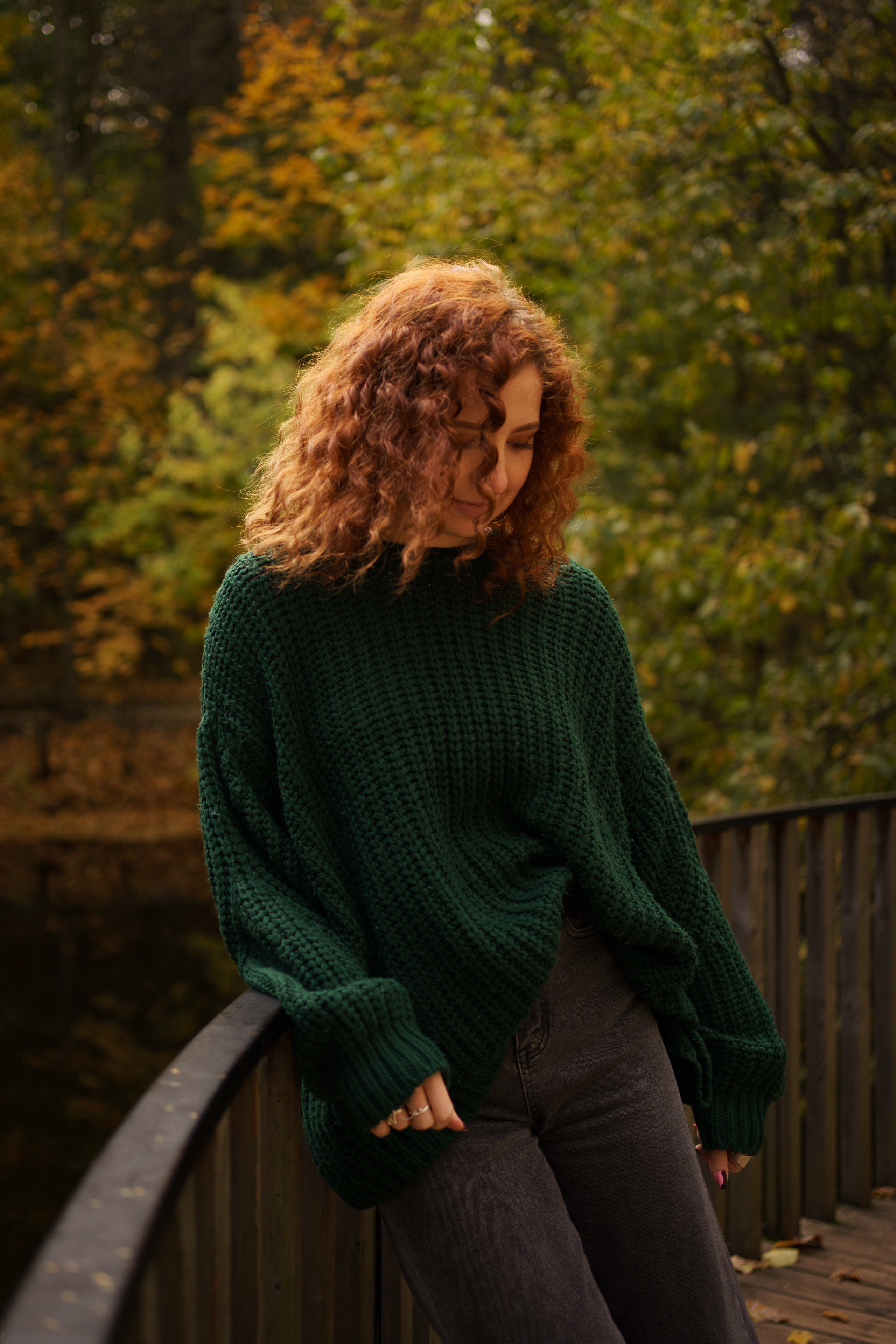 Осенняя прогулка с Александрой. Женский фотограф в Москве Кристина Чечина