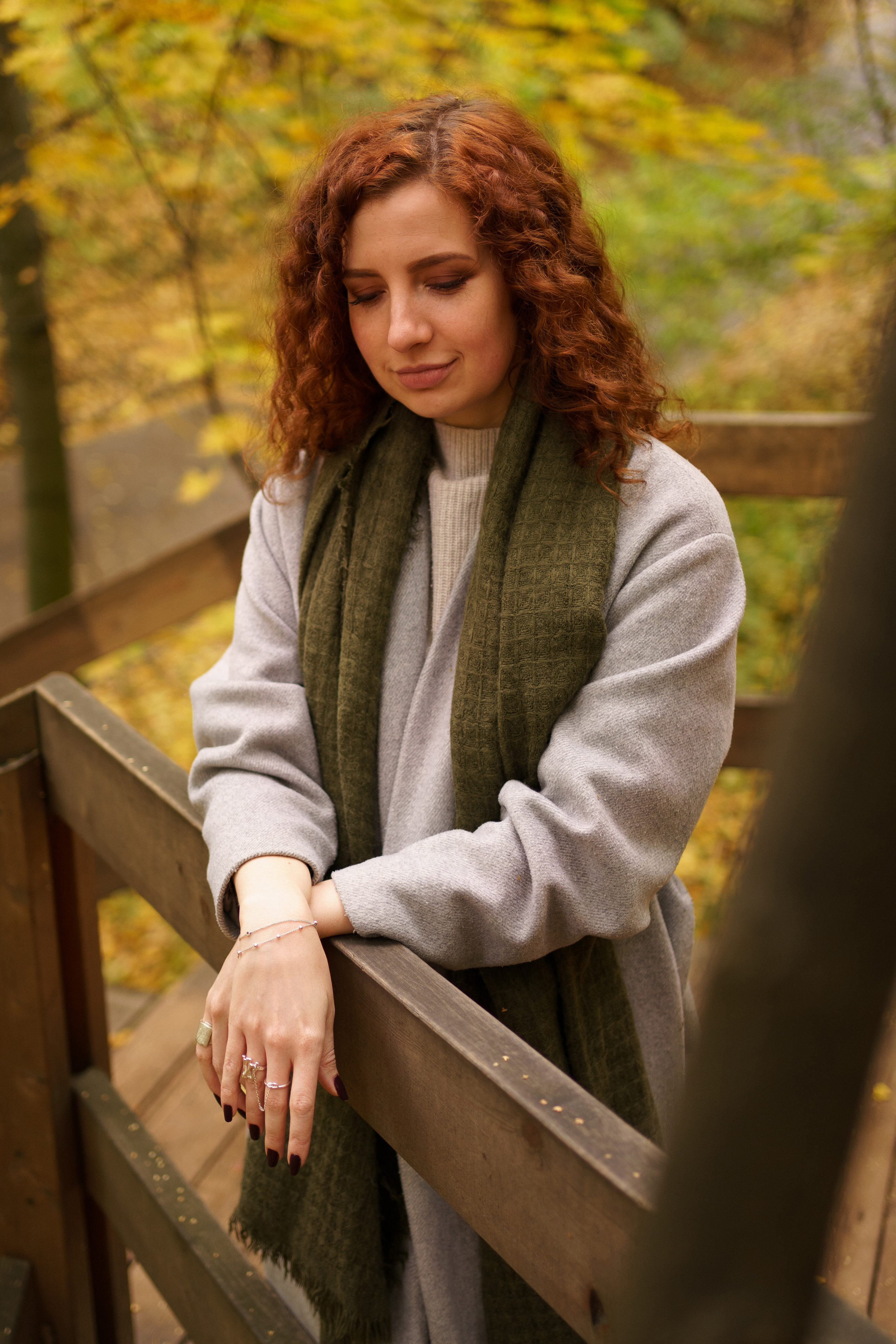 Осенняя прогулка с Александрой. Женский фотограф в Москве Кристина Чечина