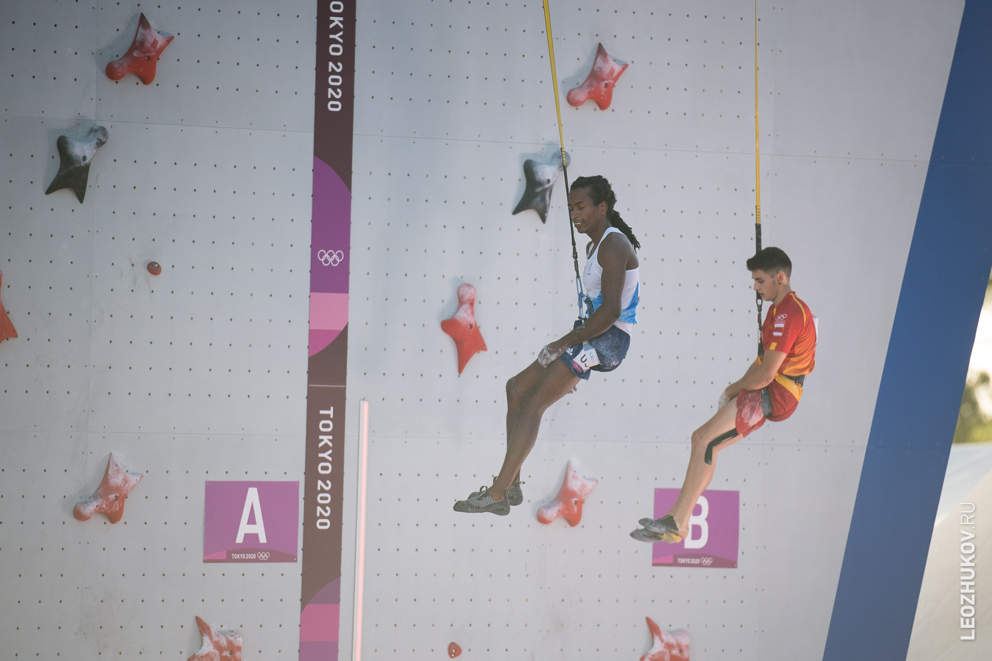 Tokyo-2020 Olympic games. Sports photographer Leonid Zhukov