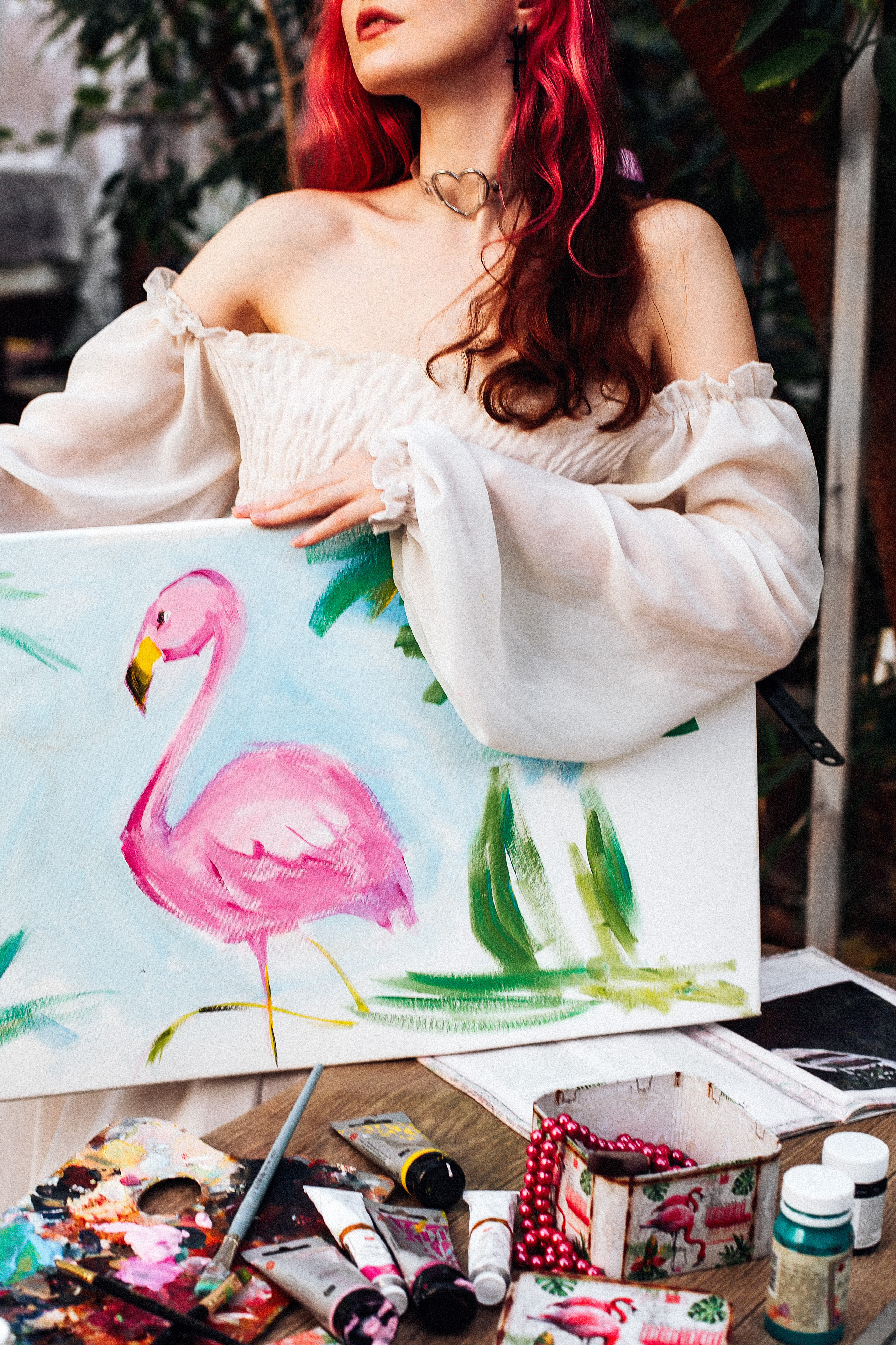 Розовый фламинго. Ирина Квасова | Фотограф в стиле VOGUE | Тюмень