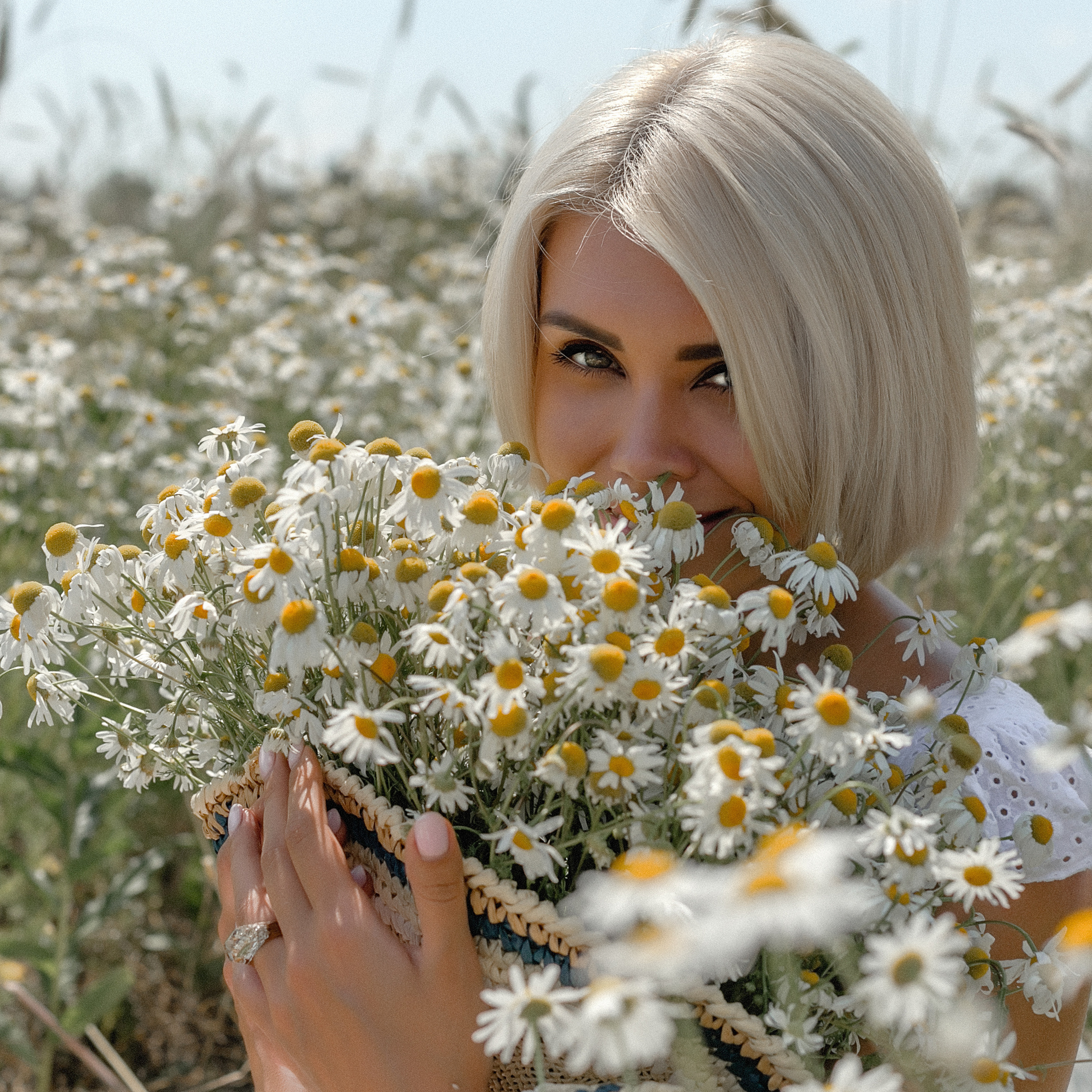 Ромашки. Ирина Квасова | Фотограф в стиле VOGUE | Тюмень