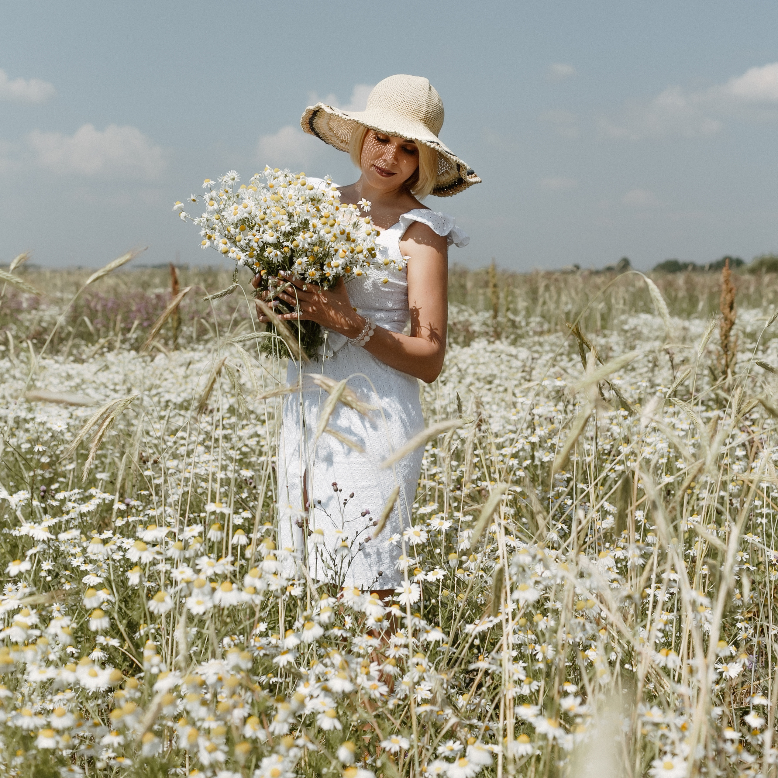 Ромашки. Ирина Квасова | Фотограф в стиле VOGUE | Тюмень