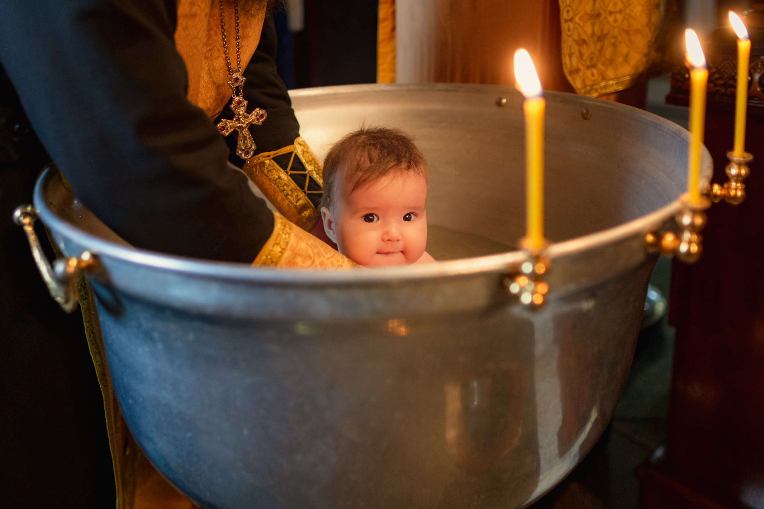 Таинство крещения венчания