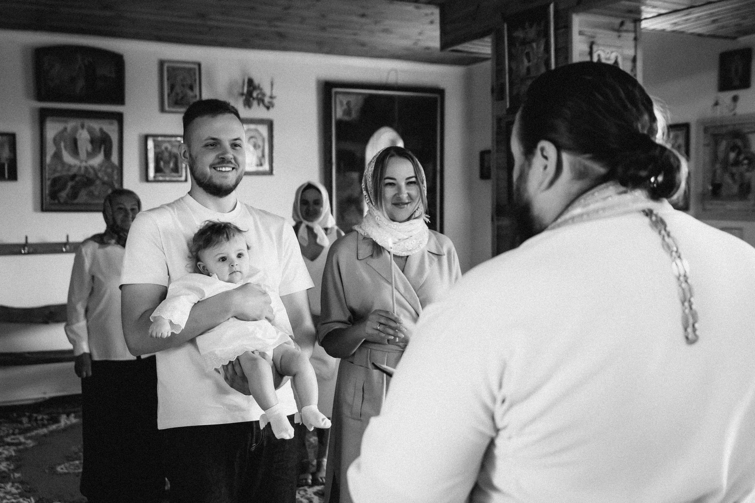 Крещение Николь. Семейный фотограф Минск Усова Ольга