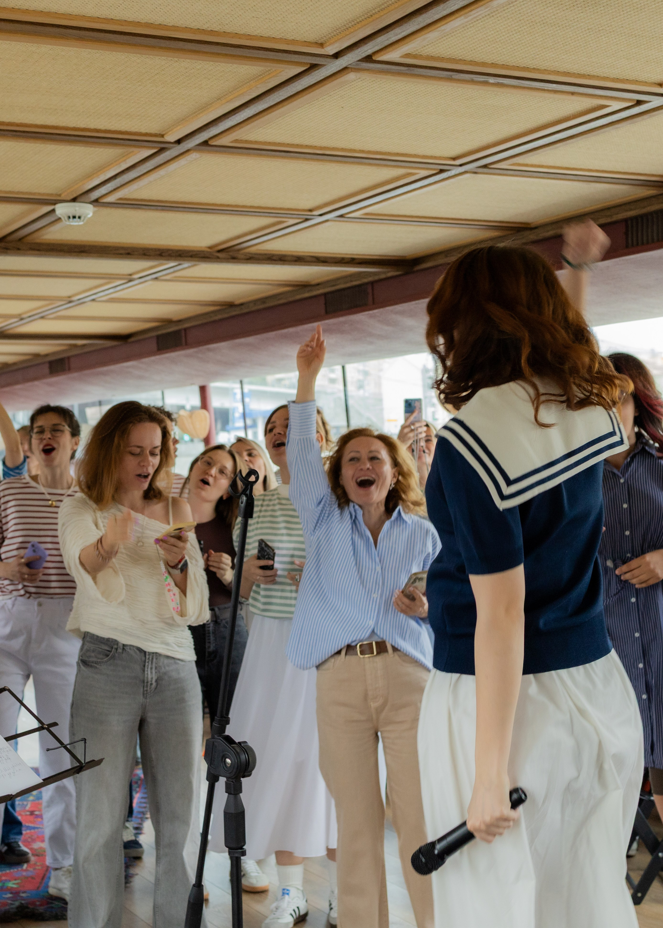 Fun choir (Moscow). Lyric photographer