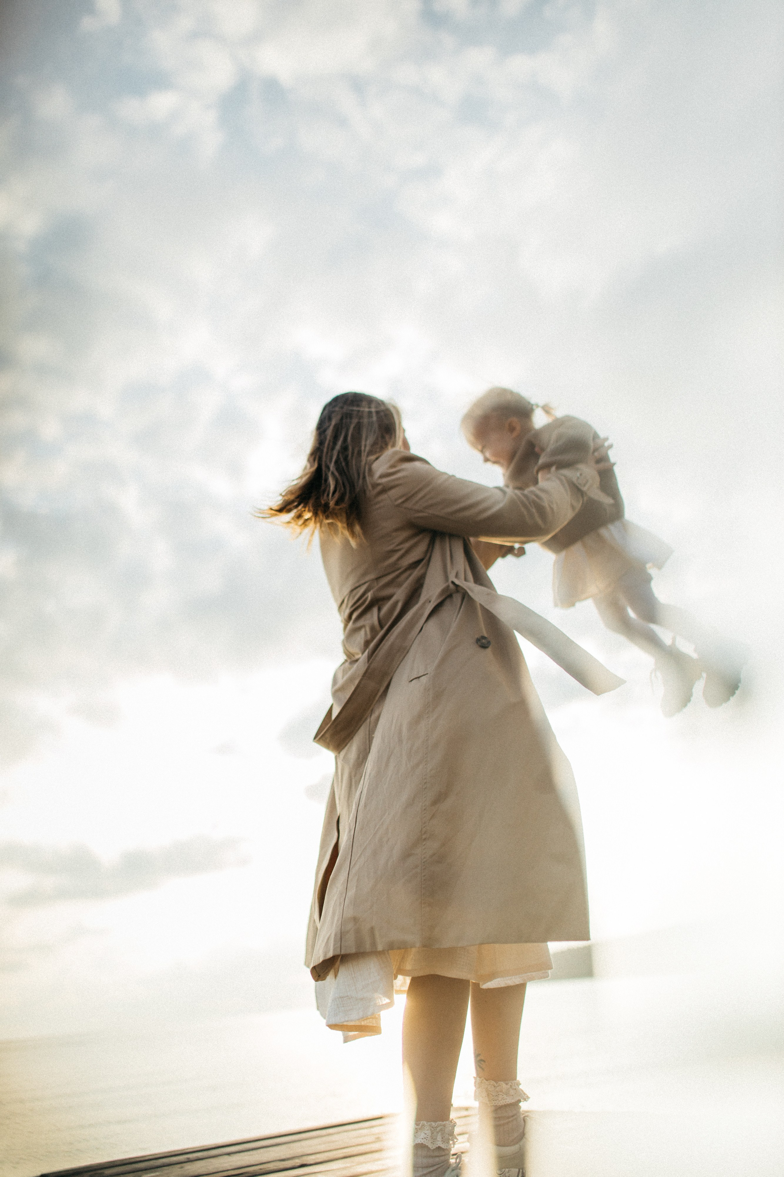 На берегу. Семейный и портретный фотограф в Новосибирске Мария Хлебус