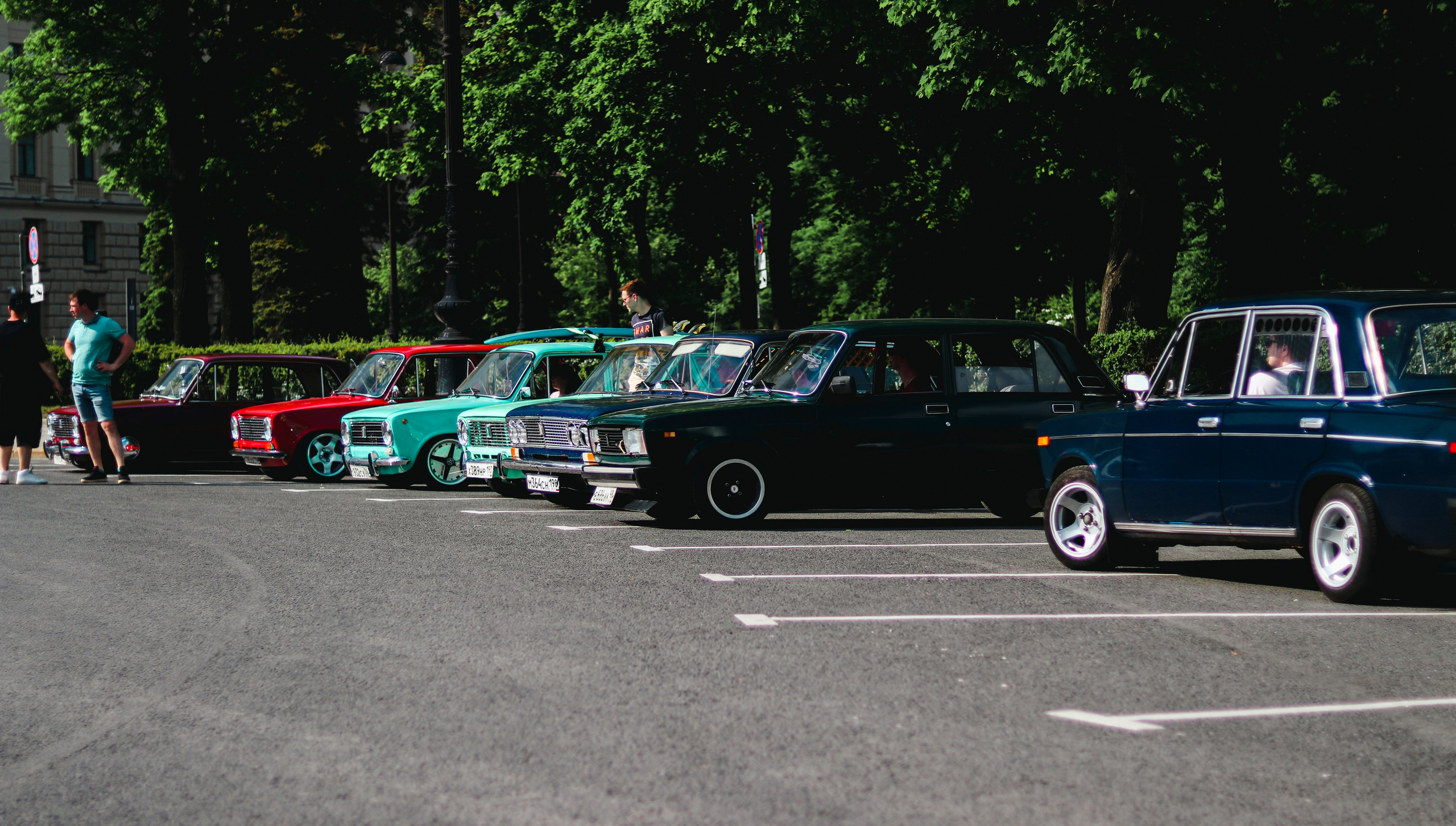 Выставка авто классики. Ивентный фотограф в Санкт-Петербурге Олег Комков