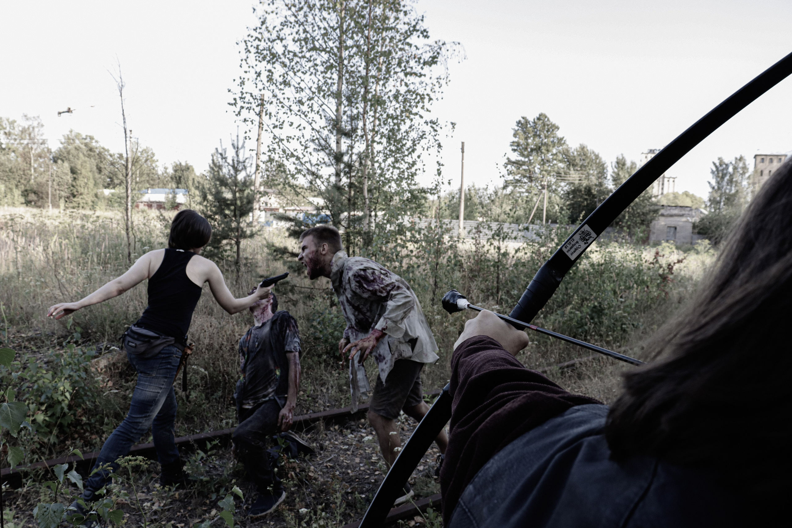 Фотосет по сериалу «Ходячие мертвецы» 3 сезон. Ивентный фотограф в Санкт-Петербурге Олег Комков