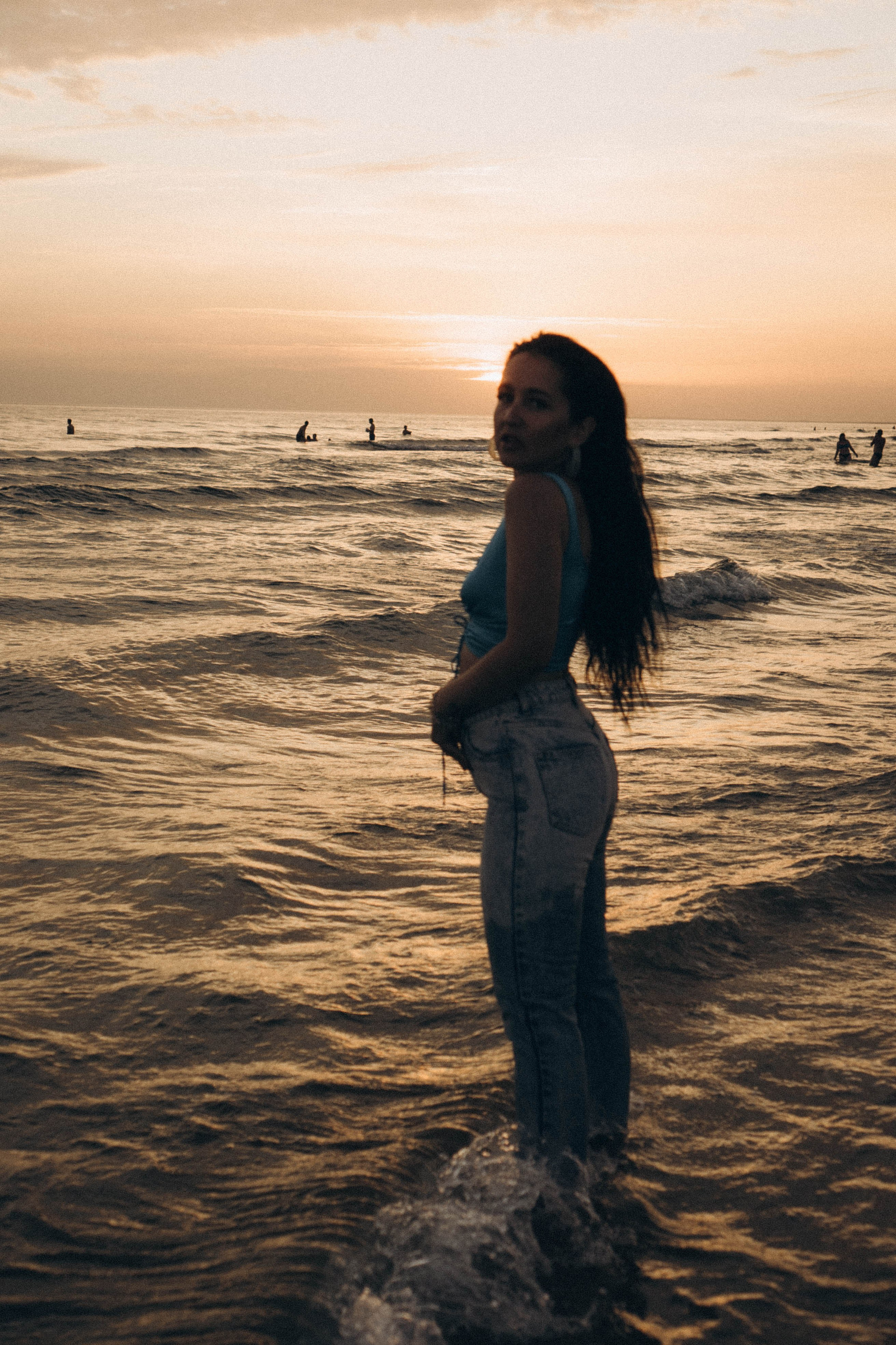 Июльский вечер на берегу черного моря. Профессиональный фотограф, Санкт-Петербург — Виктория Богомолова