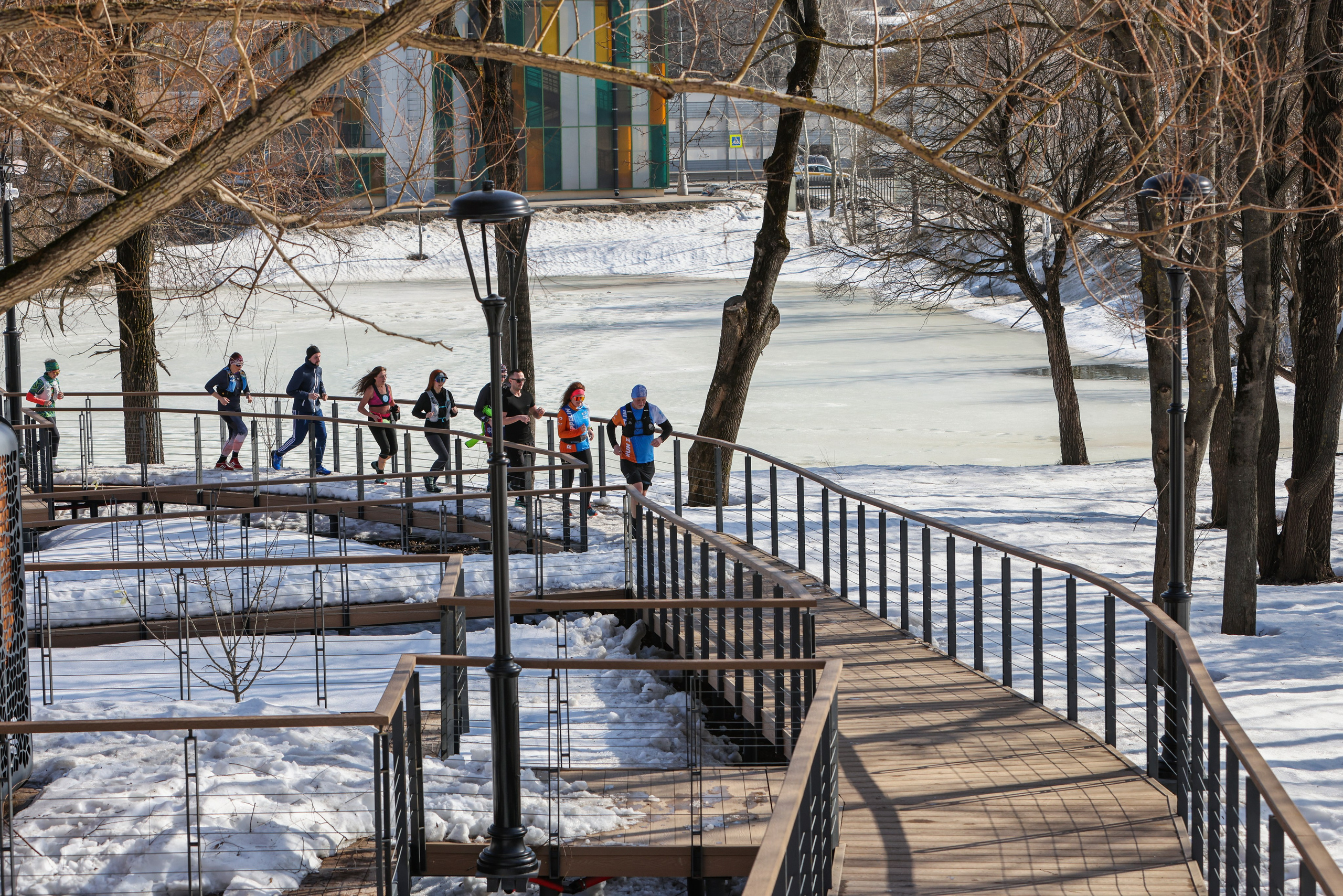 Марафон у дома, Долгопрудный, 15.03.26. Фотограф Сергей Ловкий