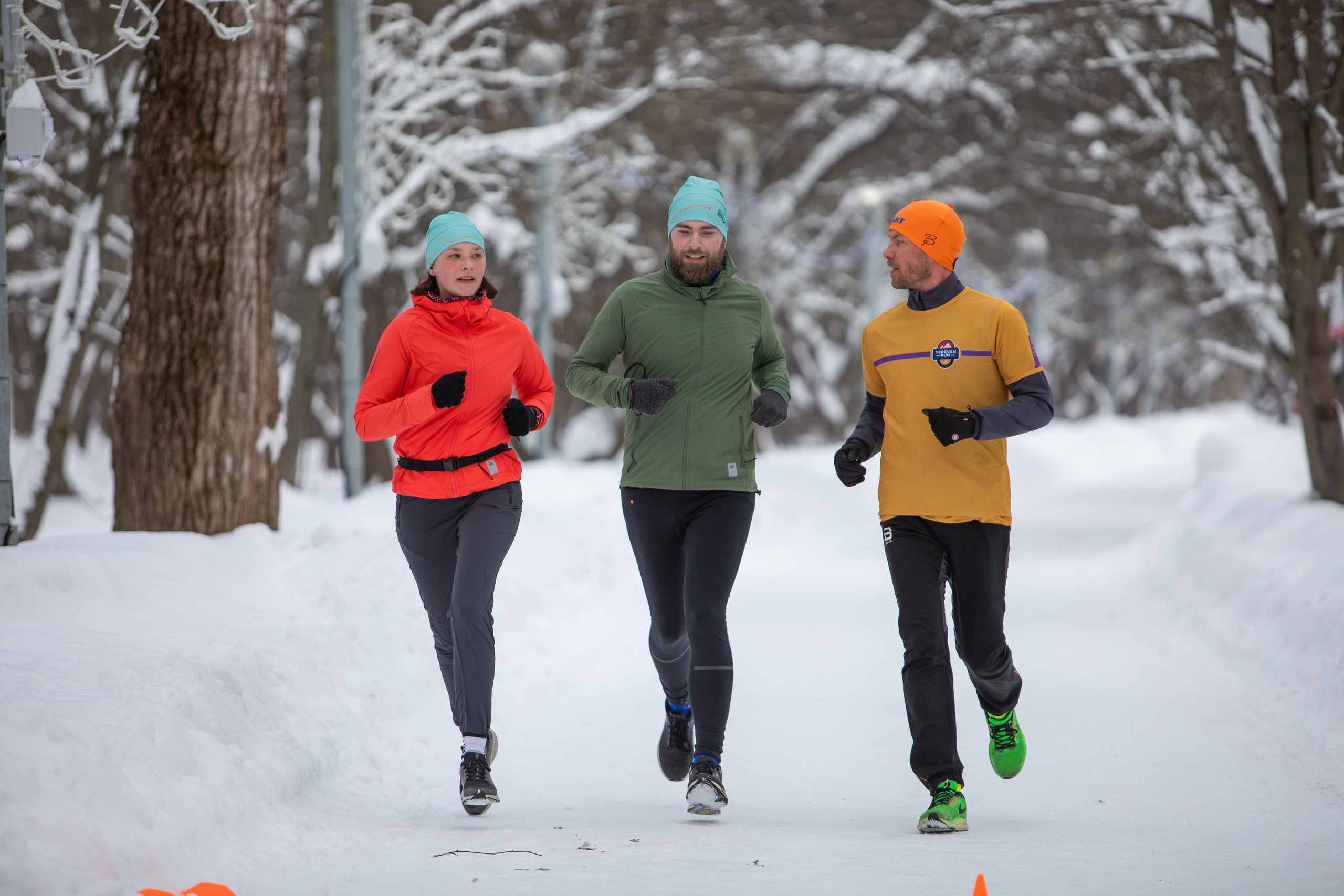 5 вёрст в Тушино, День влюбленных, 91 забег, 17 февраля 2024 г. Фотограф Сергей Ловкий