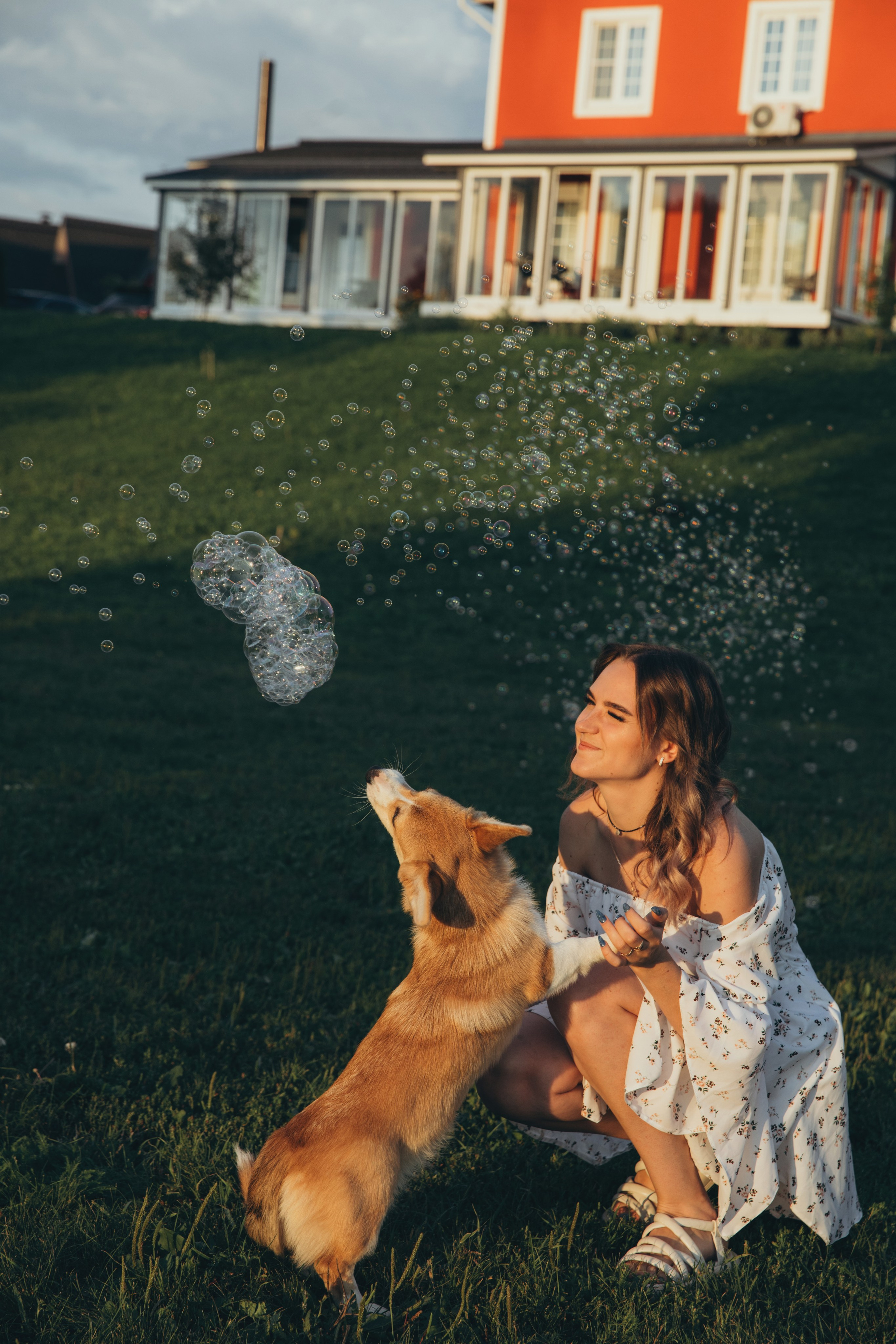 4 лапы, 2 пары ног и одно сердечко на троих ❤. Фотограф Анастасия Романова Рязань