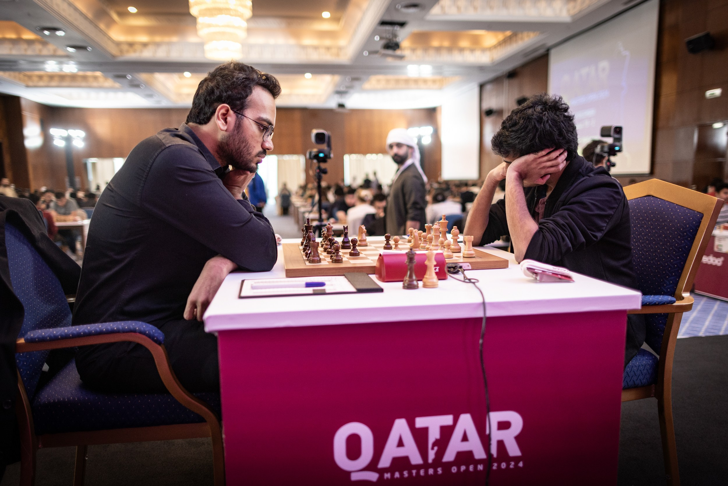 2024.12.05 Qatar Masters Open 2024 — Round3. Фотограф Анна Штурман (репортажная съёмка любых событий и мероприятий) Anna Shtourman photographer