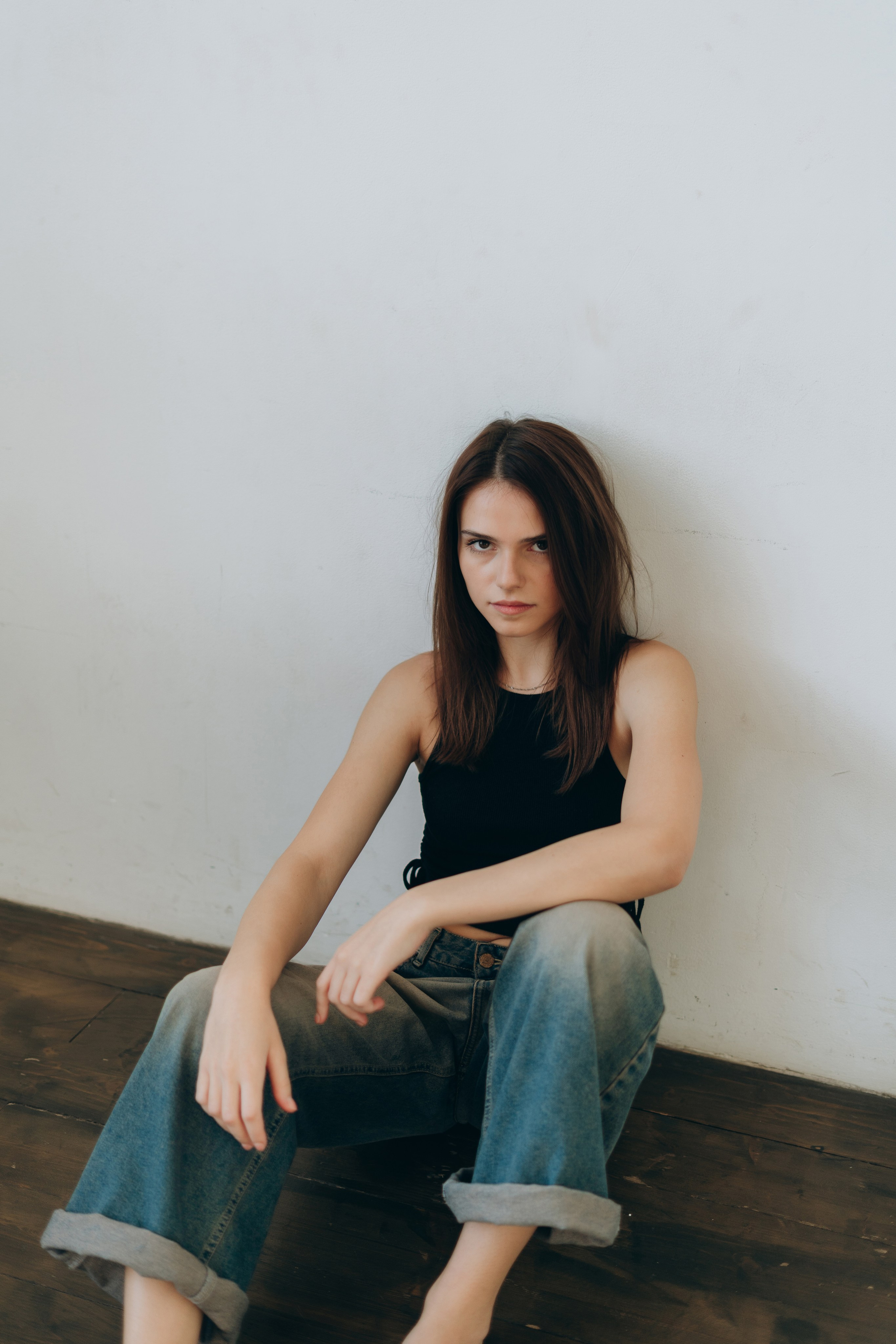 Настя. Модельные тесты. Фотограф Москва Виктория-Антуанетта