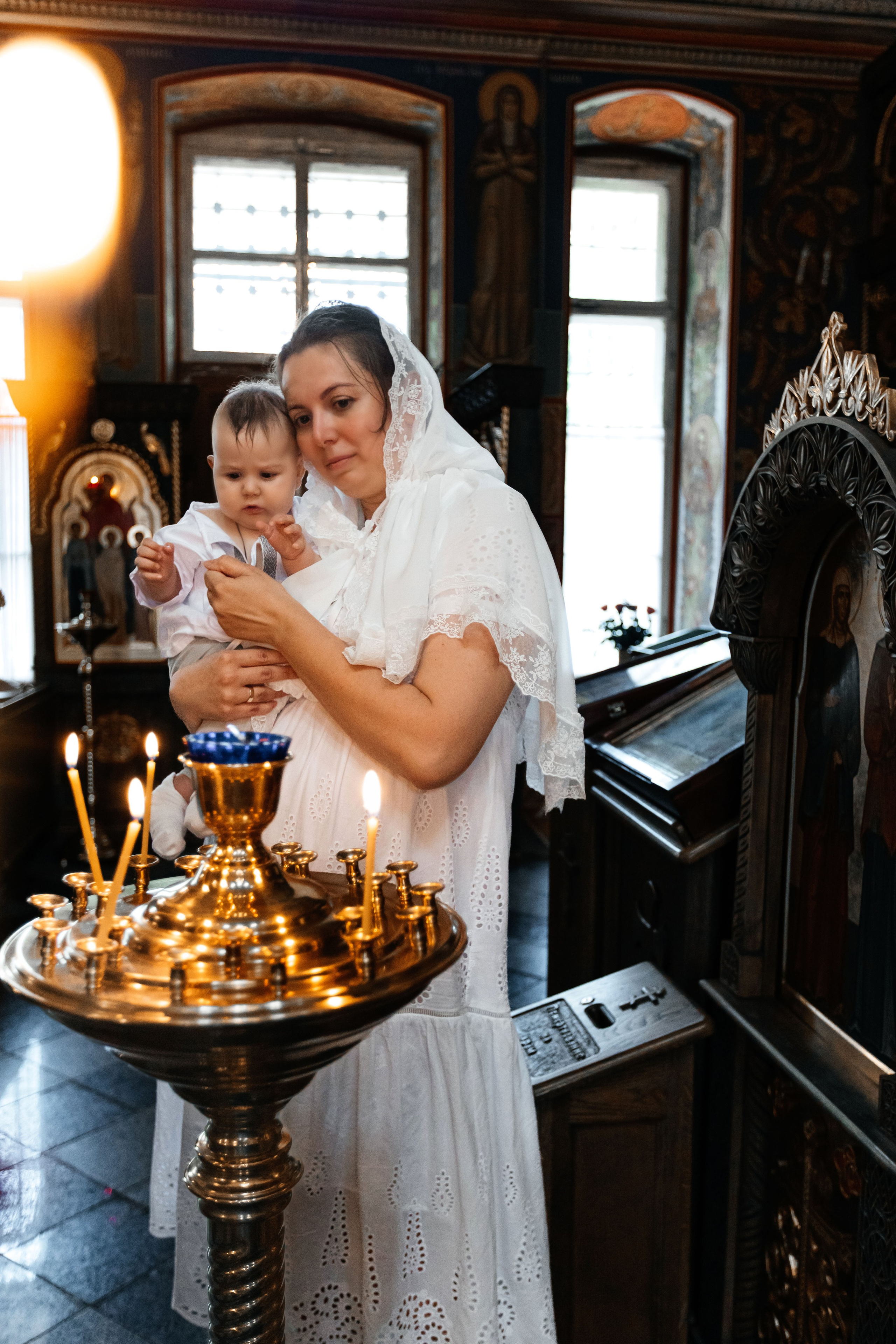 Крещение. Колесникова Татьяна. Фотограф новорожденных Щёлково, Москва, Королев