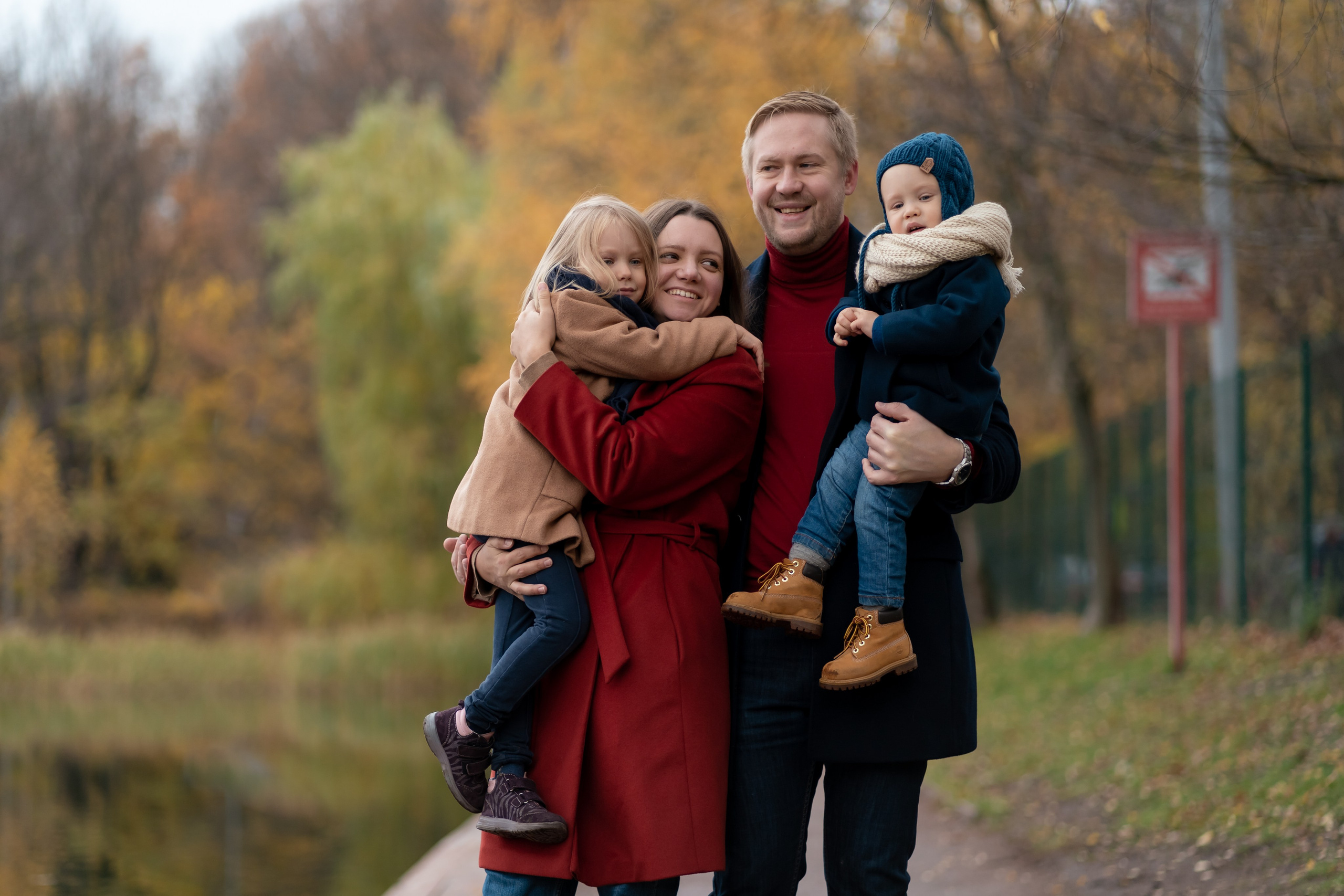 На Путяевском пруду. Семейный фотограф Варвара Сорока в городе Москве