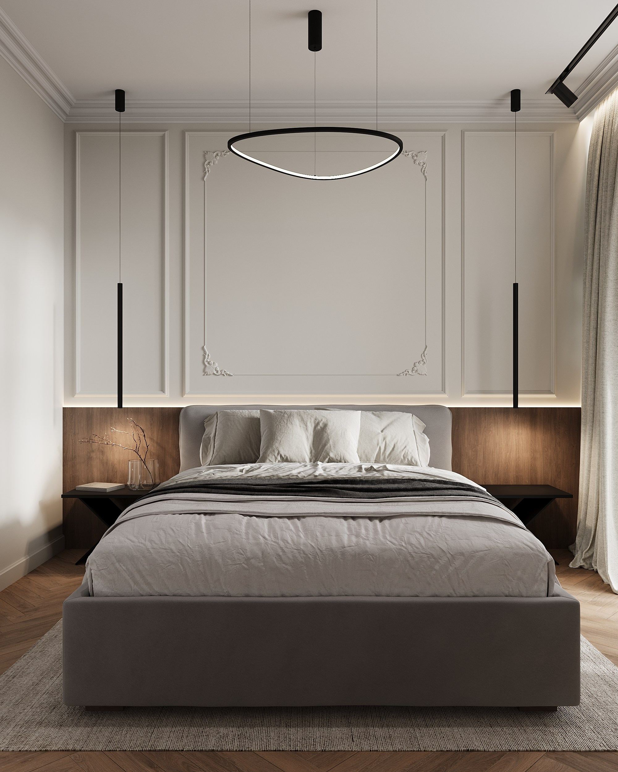 Bedroom Classic SPb. Середа Юлия | Визуализация