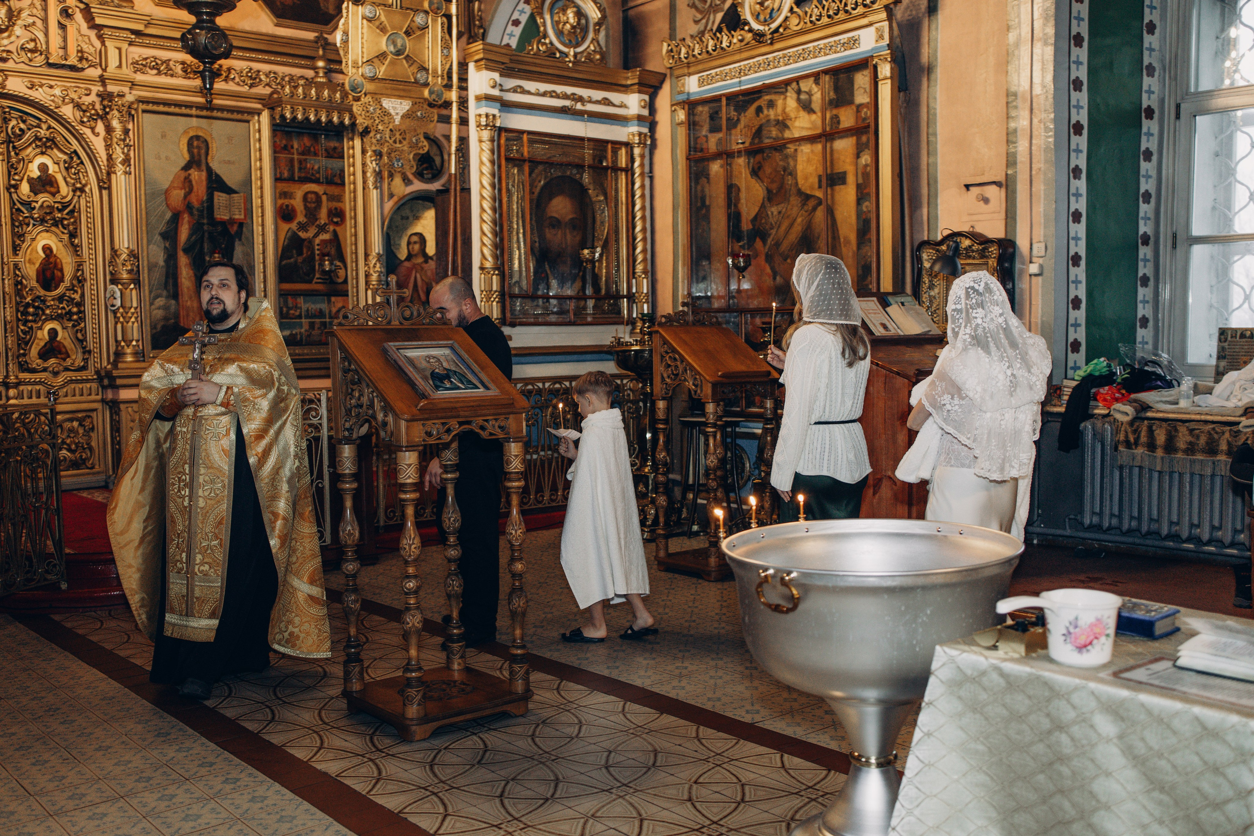 Крещение Виктории. Главная