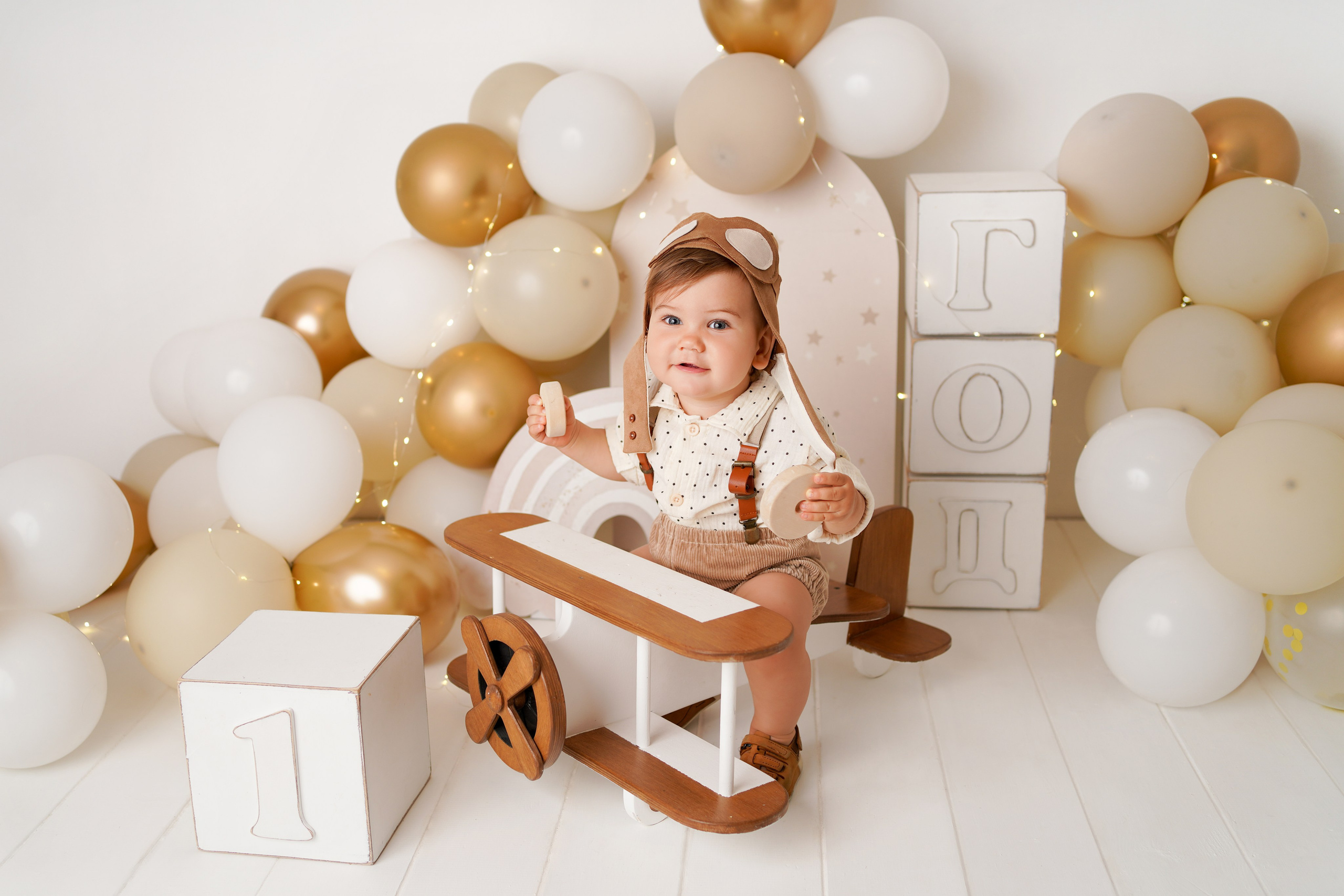 Детская фотосессия Первый годик Дамира. Детский фотограф и фотограф новорожденных в Калининград Оксана Иваний