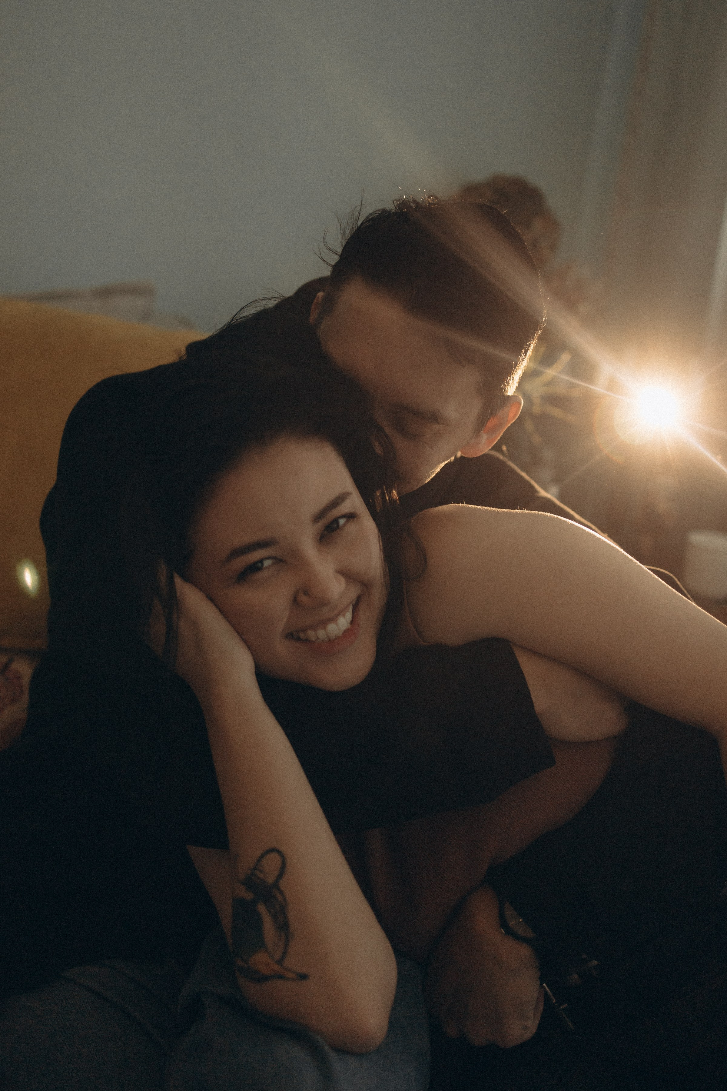 Одна уютная домашняя съёмка. Фотограф Наталья Гончарова. Снимаю живые портреты в Алматы