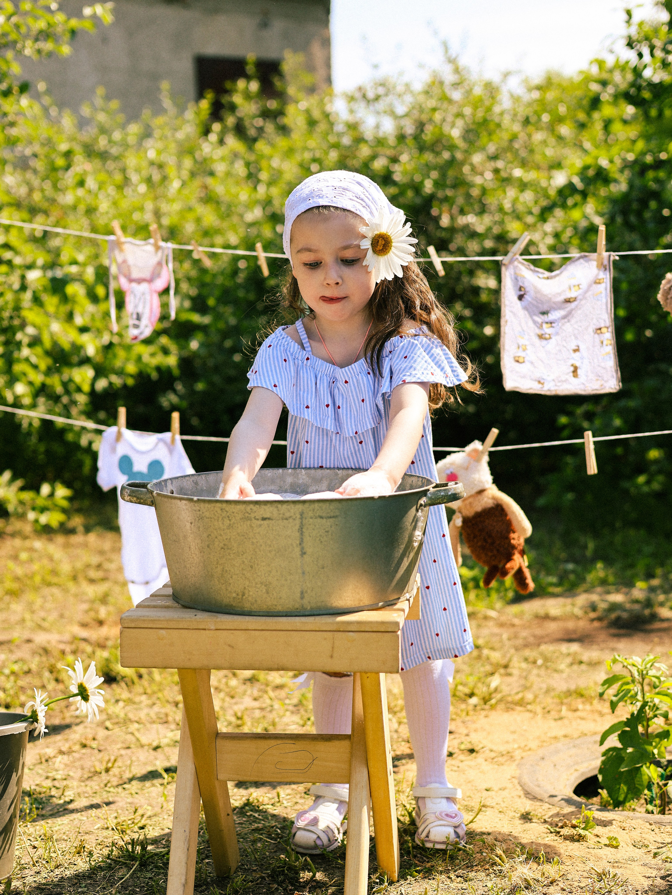 Вероничка и ее домашние хлопоты. Мания, портретный фотограф в городе Оренбург