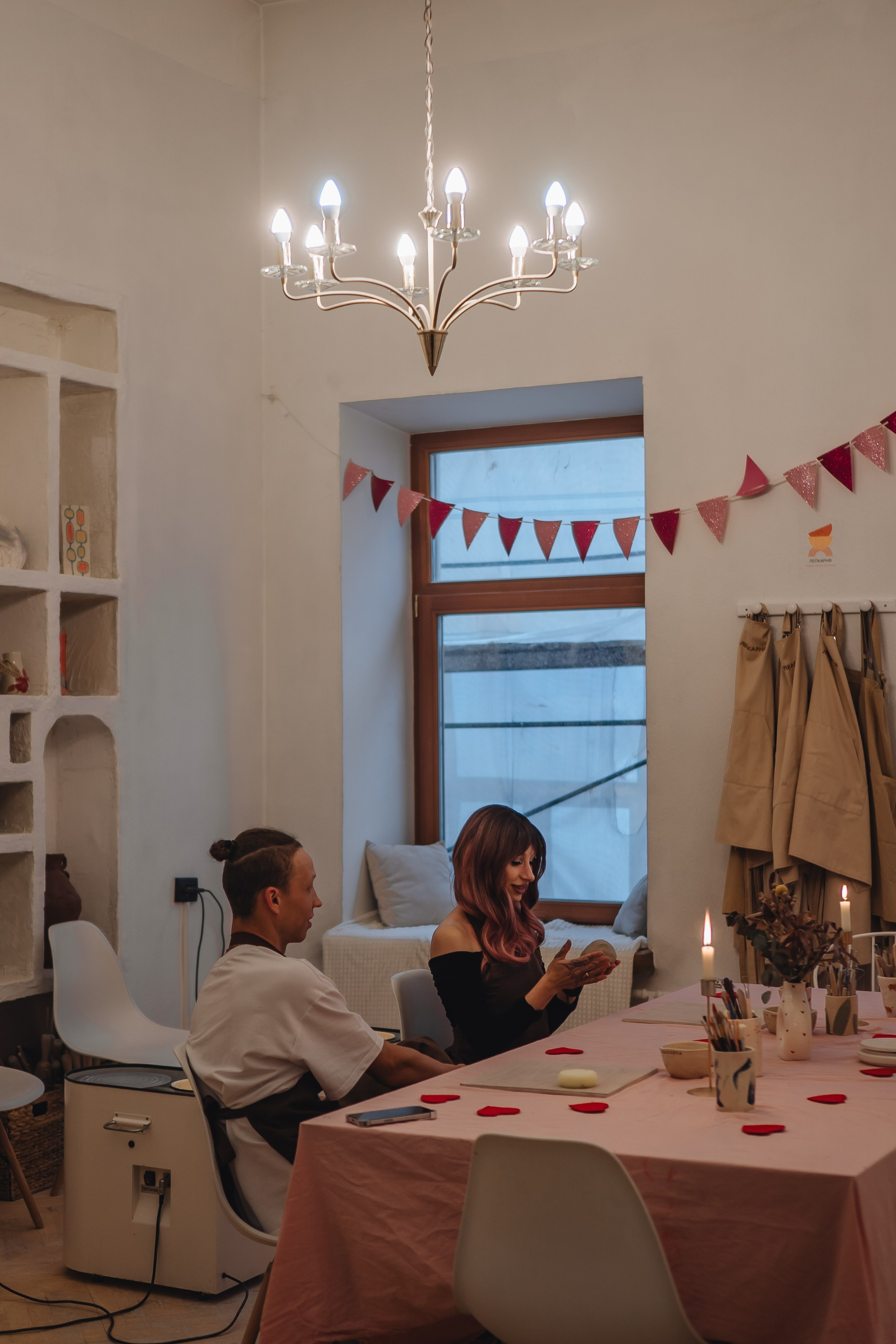 СВИДАНИЕ В ГОНЧАРНОЙ МАСТЕРСКОЙ. Профессиональный фотограф, Санкт-Петербург — Виктория Богомолова