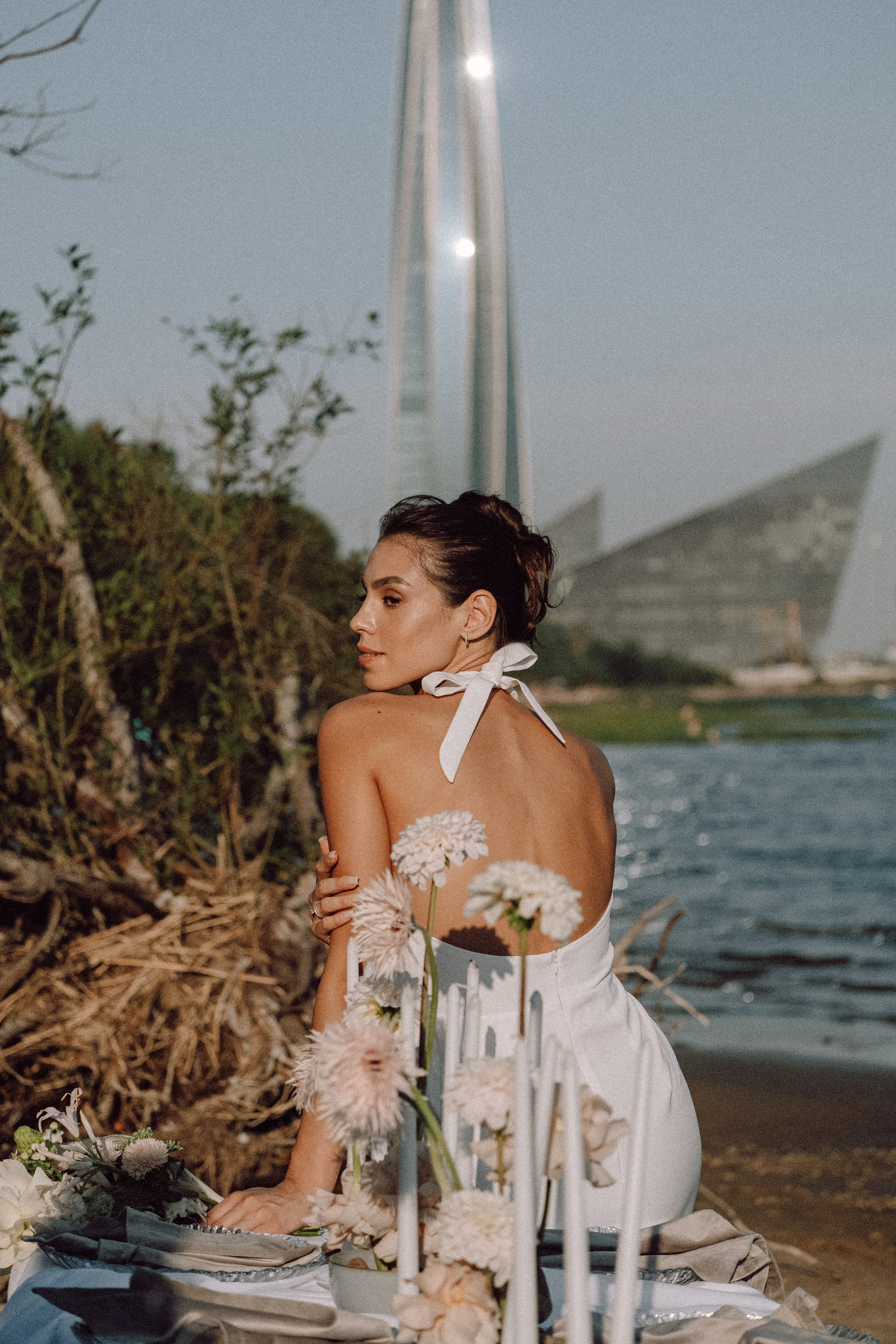 СВАДЕБНАЯ ФОТОСЕССИЯ ВЫЕЗДНОЙ ЦЕРЕМОНИИ (ФИНСКИЙ ЗАЛИВ). Профессиональный фотограф, Санкт-Петербург — Виктория Богомолова