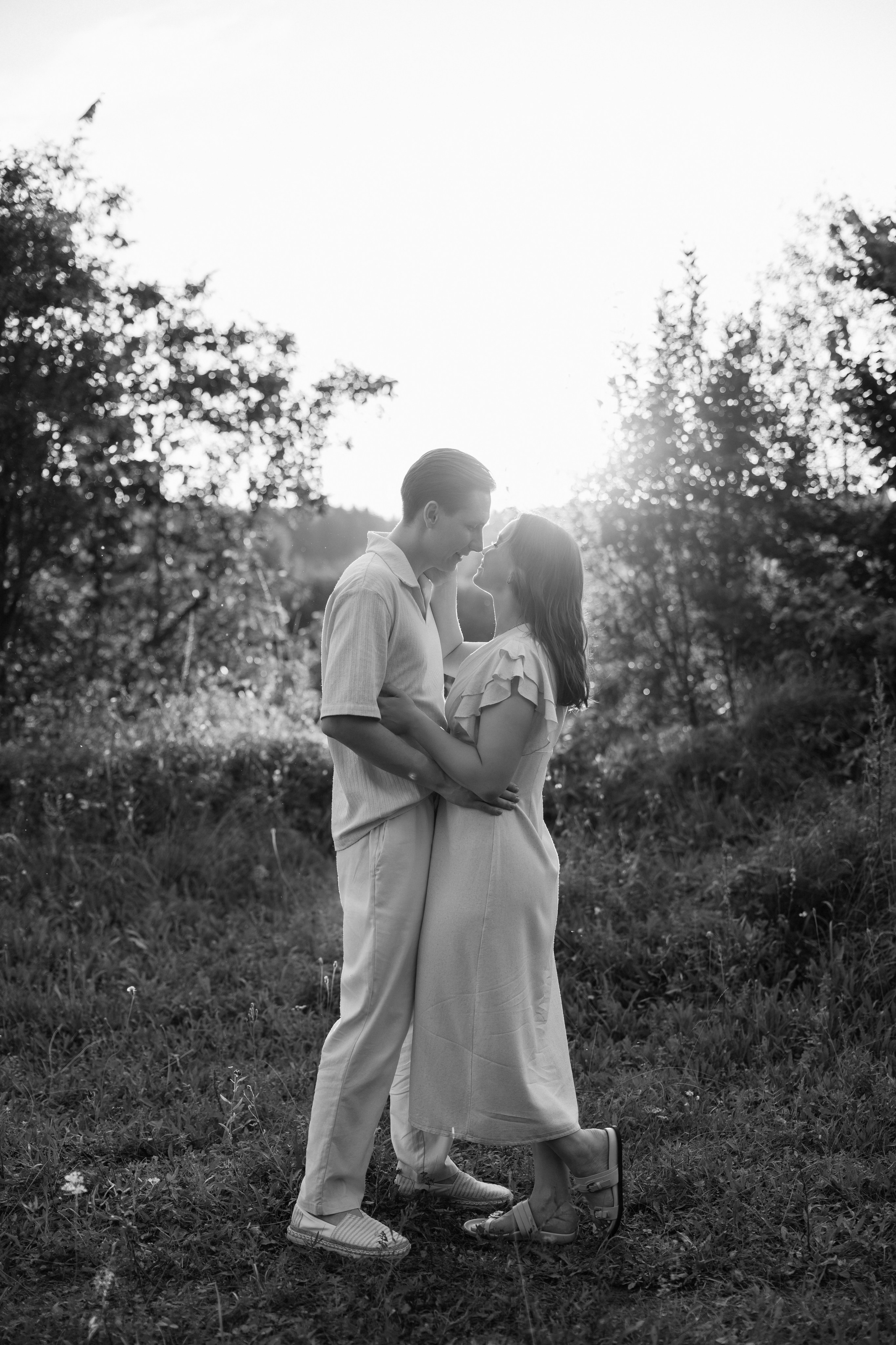 На закате. Свадебный и семейный фотограф в Москве и Красногорске — живые кадры | Анастасия Тихонова