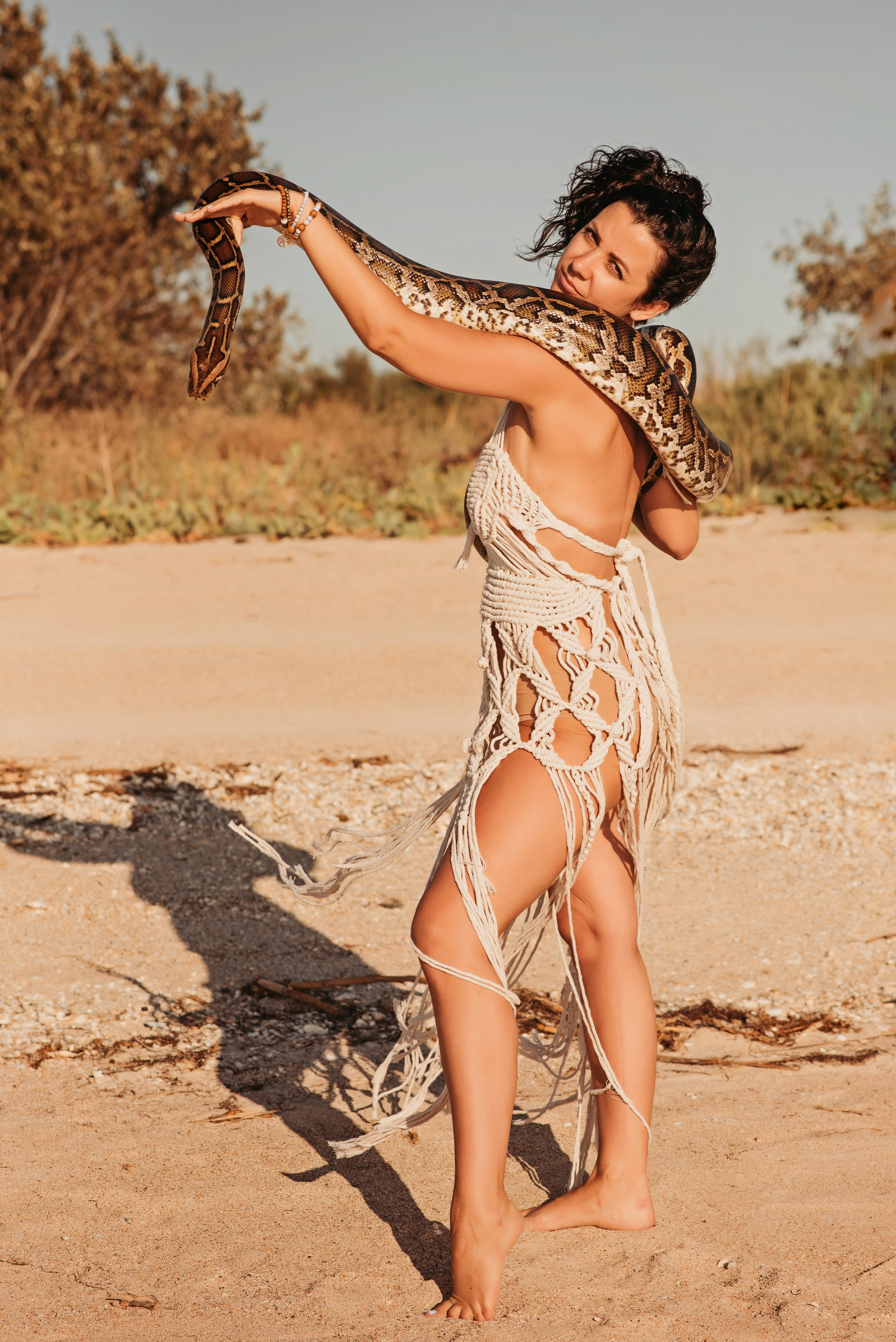 Фотодень со змеей. Детский и семейный фотограф выпускной альбом Приморско-Ахтарск