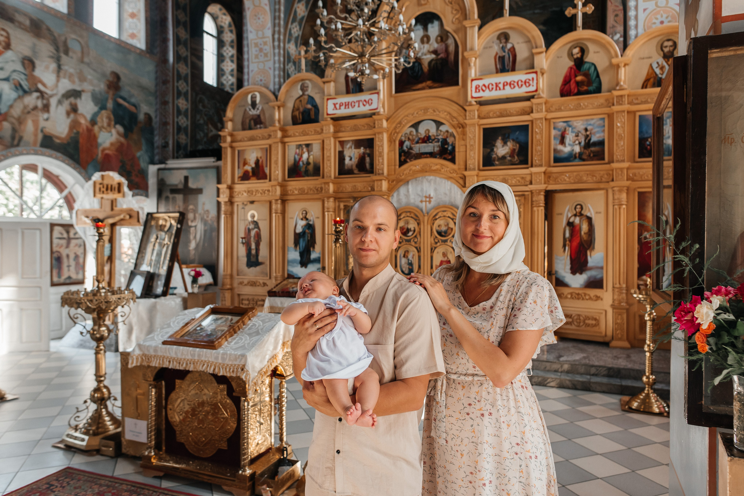 Крещение Артемия. Детский и семейный фотограф выпускной альбом Приморско-Ахтарск