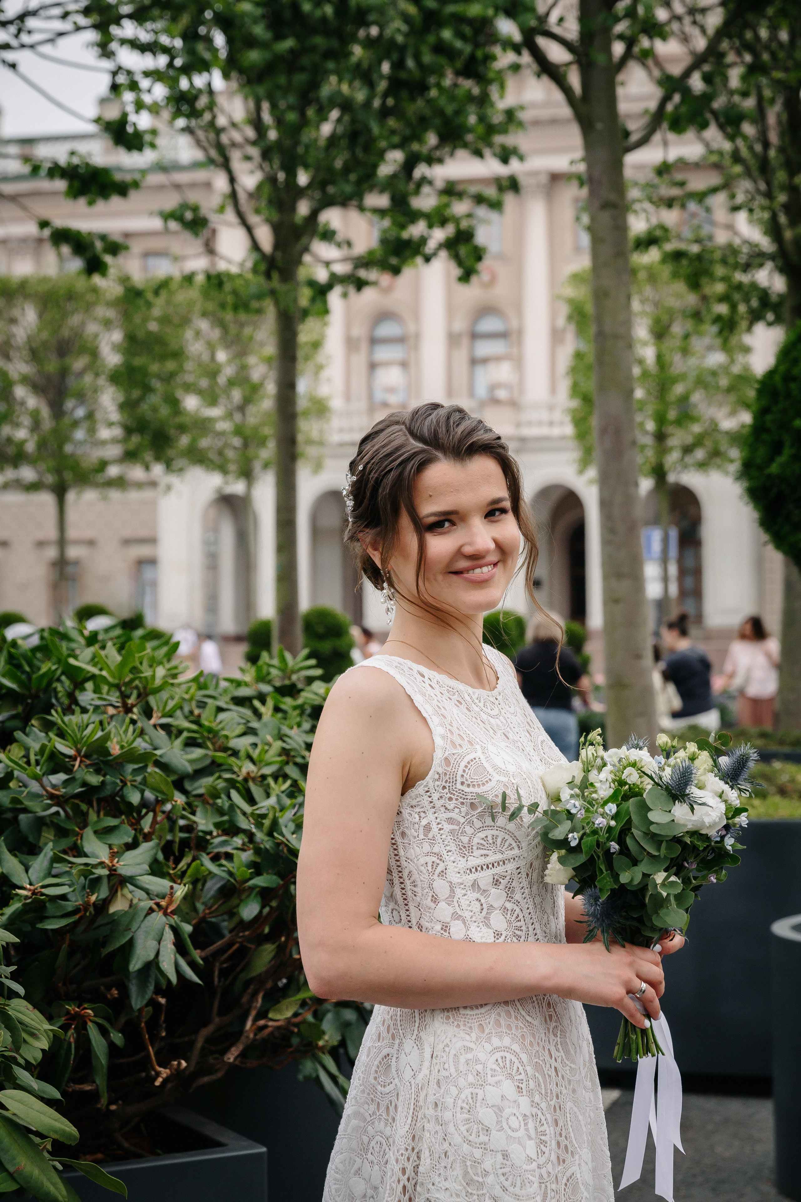 ДВОРЕЦ № 1 | Июль, Исаакиевская площадь. Свадебный фотограф в Санкт-Петербурге Полина Корзухина