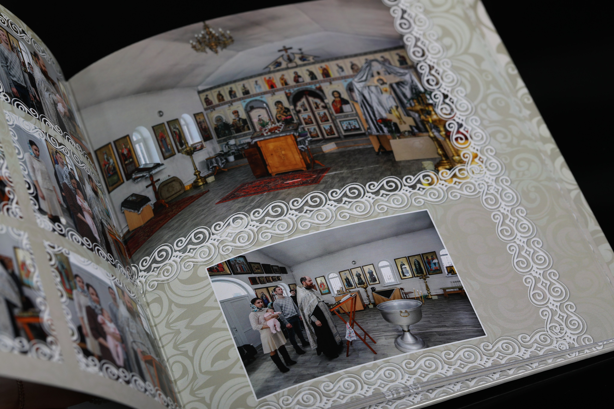 Шаблон фотокниги крестины, крещение, выписка из роддома, семейные истории. medlori fotobook Выпускные альбомы в Липецке, с новым годом, я родилась, юбилей, фотокниги, шаблоны печатная продукция, мама папа я - дружная семья