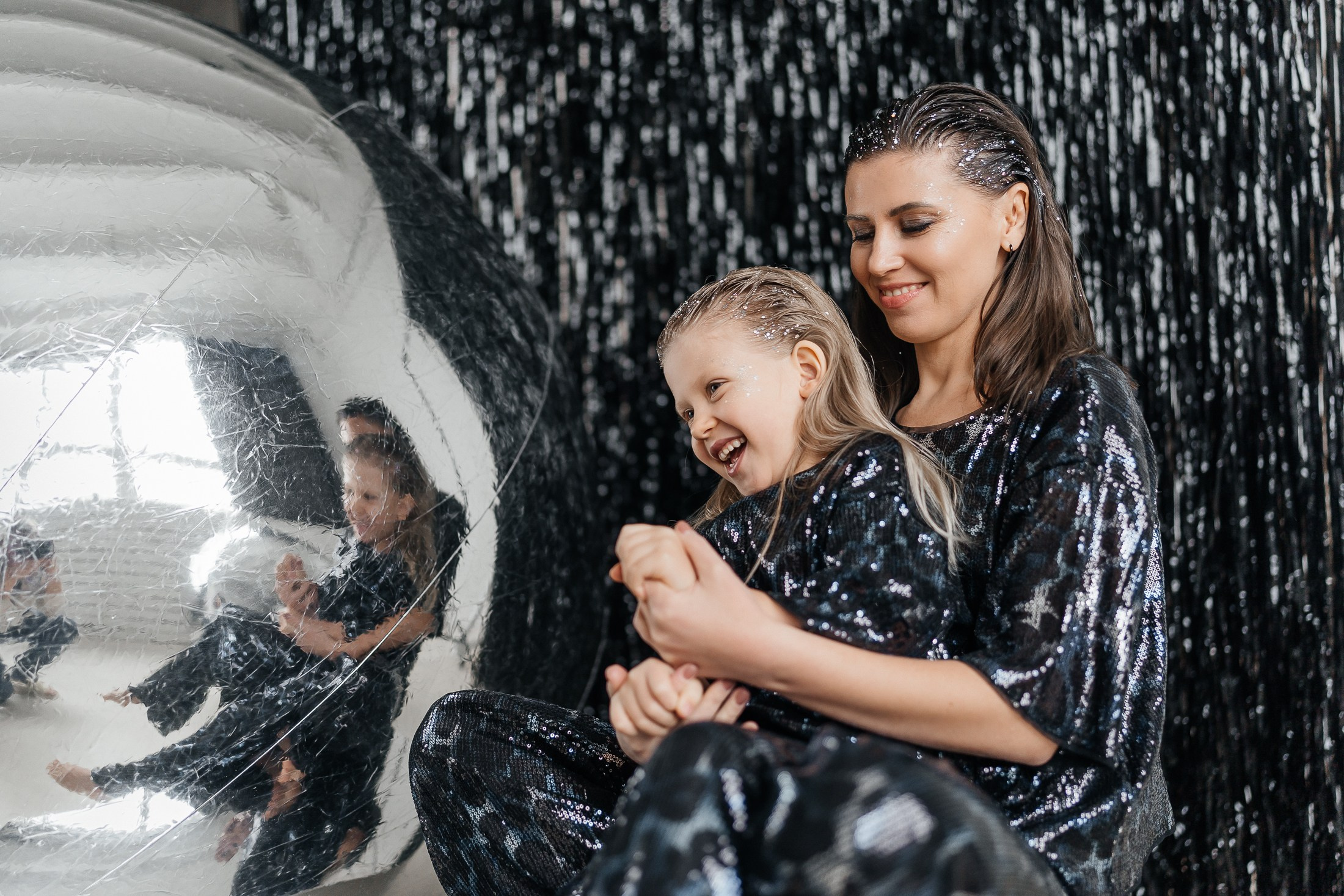 Соня с мамой. Семейный и детский фотограф в Сергиев Посаде, Хотьково Якимчук Любовь