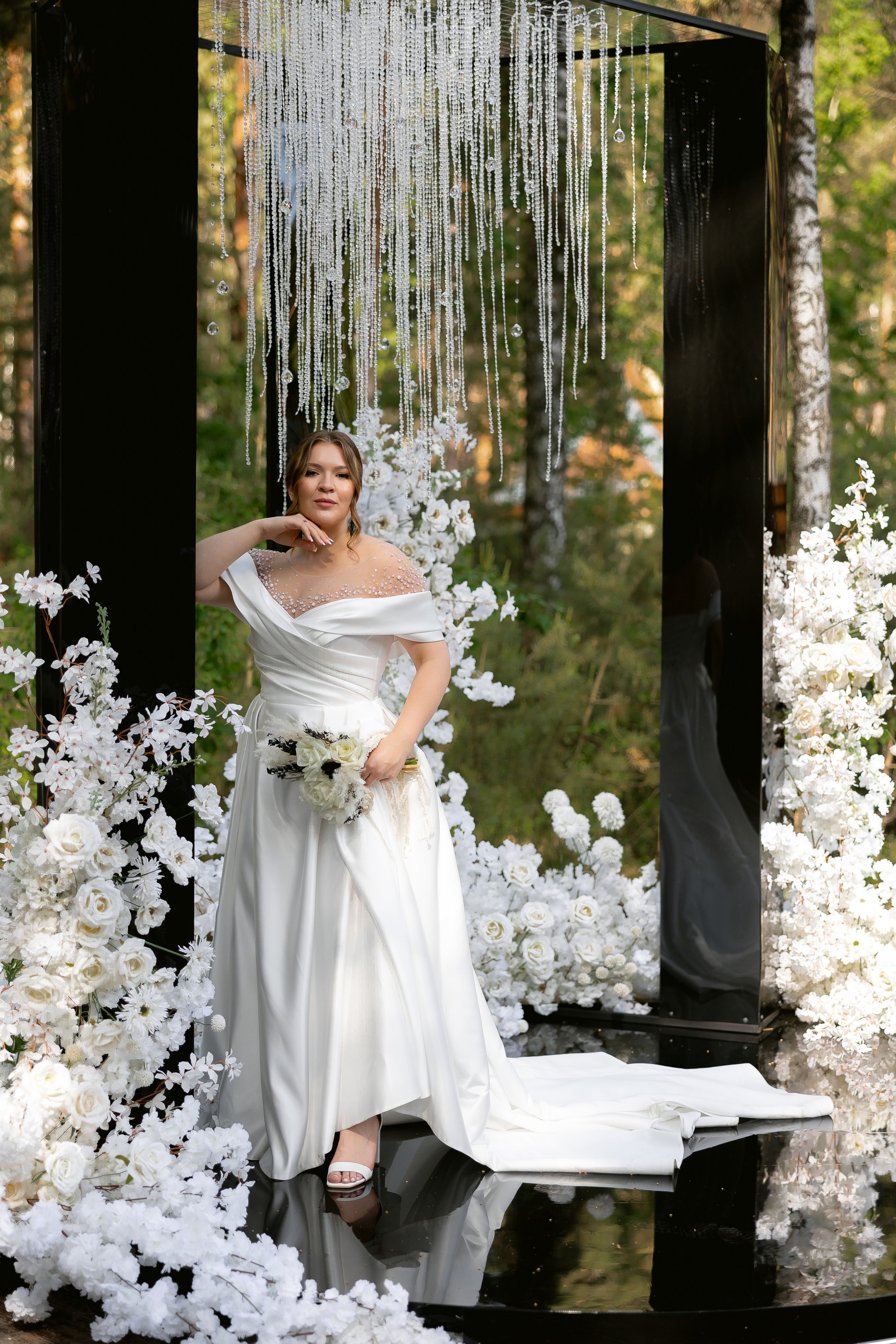 Black and white wedding. Организация свадеб тюмень